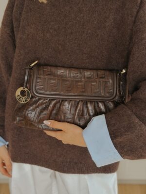 Torebka Fendi Zucca Baguette