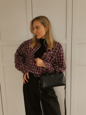 Torebka Saint Laurent Paris Calfskin Classic Baby Duffle