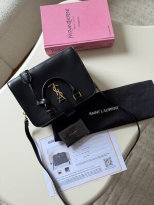 Saint Laurent Cabas Leather Bag