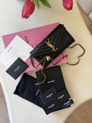 Torebka/portfel YSL Cassandre Matelasse Large Flap 2in1 WOC