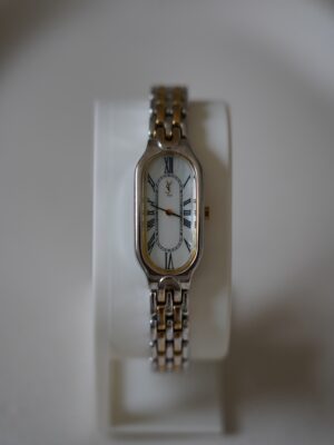 Zegarek YSL Yves Saint Laurent - tarcza z masy perłowej