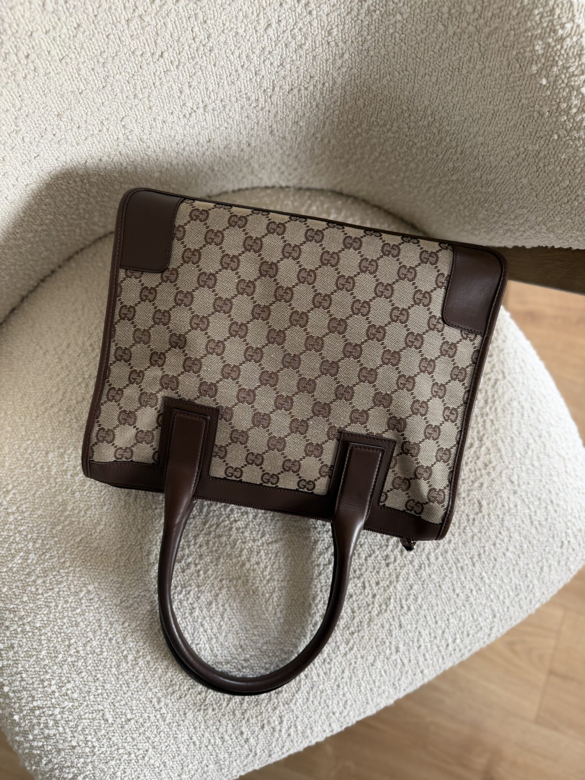 Gucci GG Canvas Tote Bag - obrazek 7