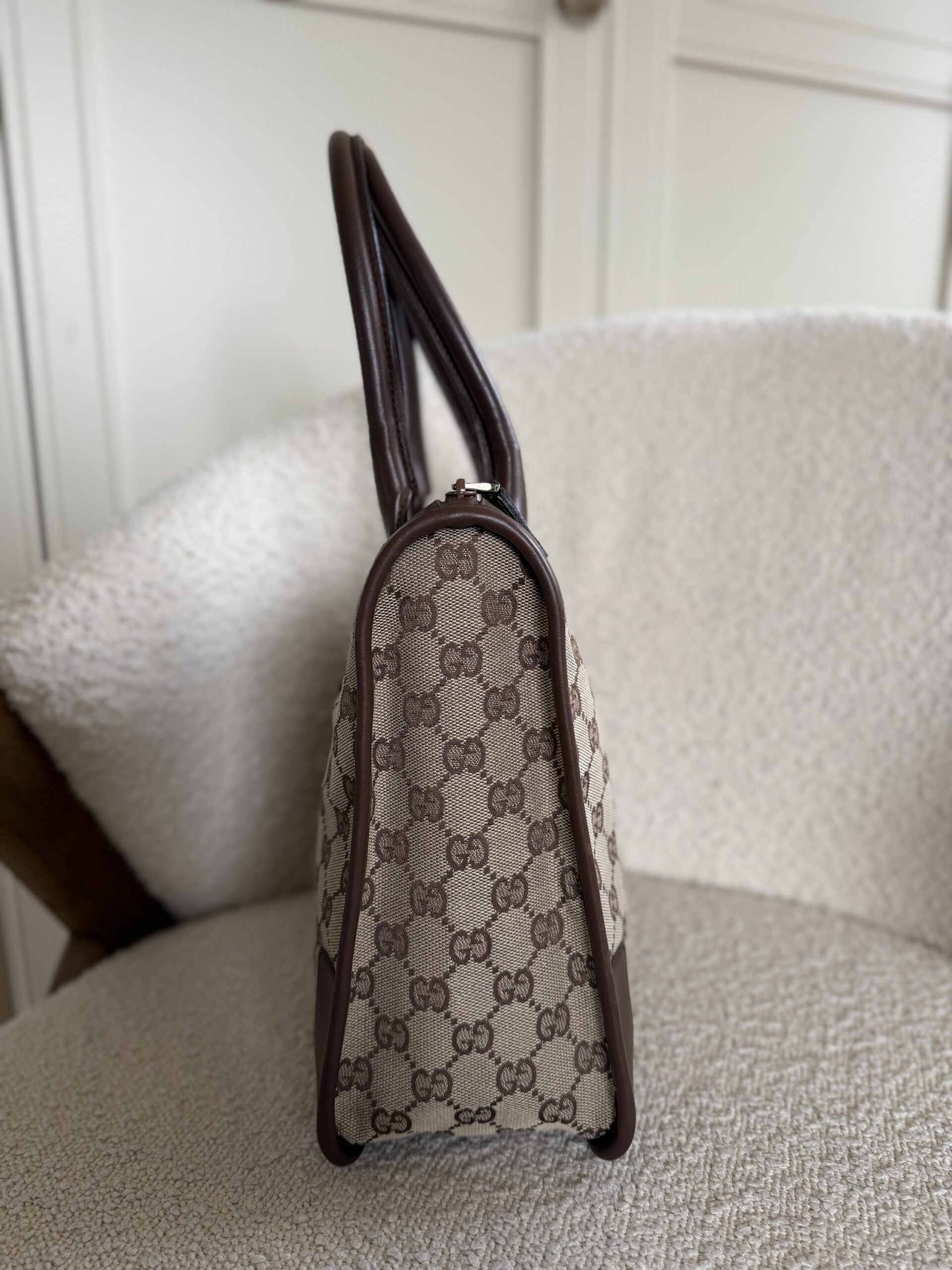 Gucci GG Canvas Tote Bag - obrazek 11
