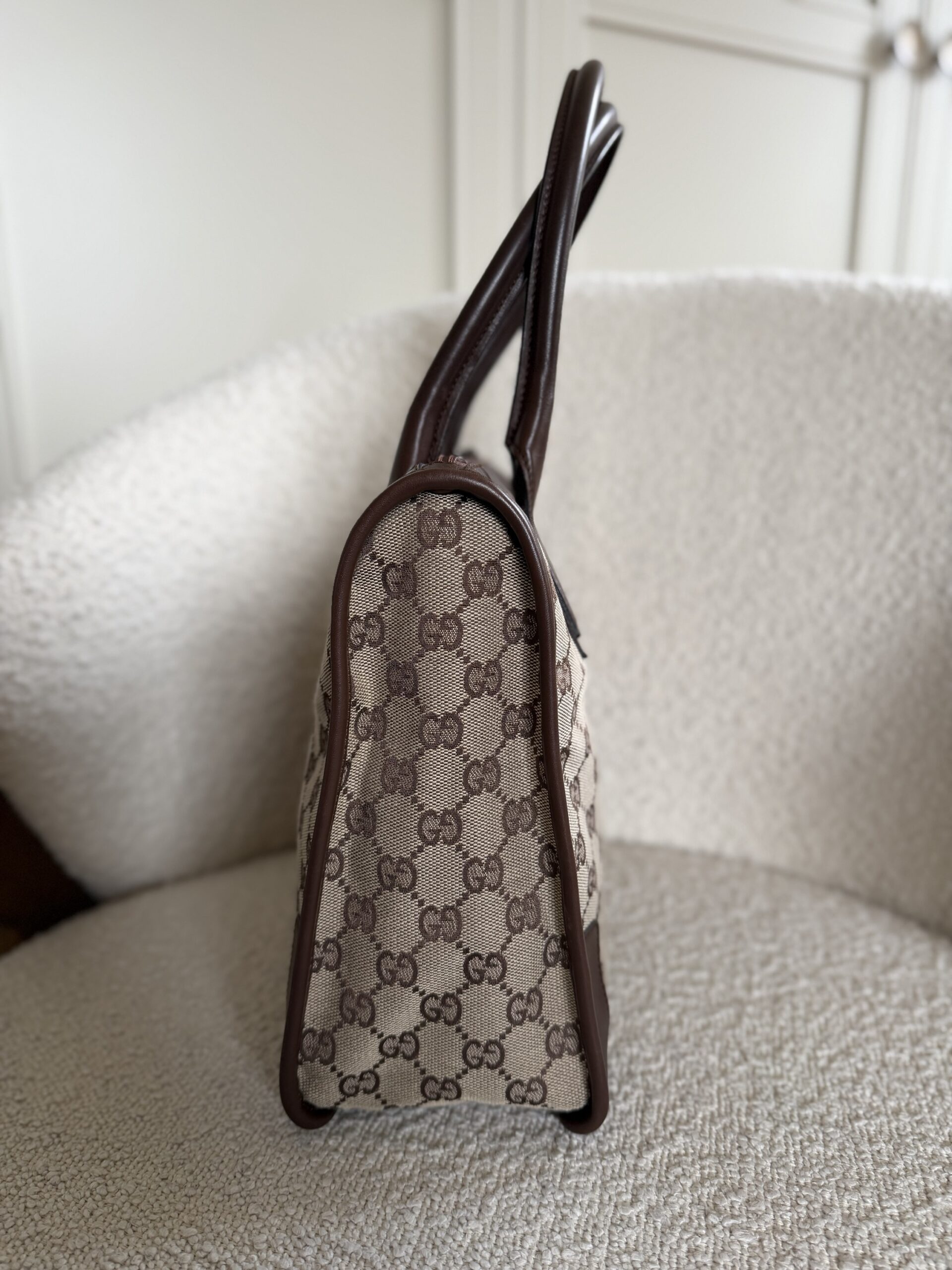 Gucci GG Canvas Tote Bag - obrazek 12