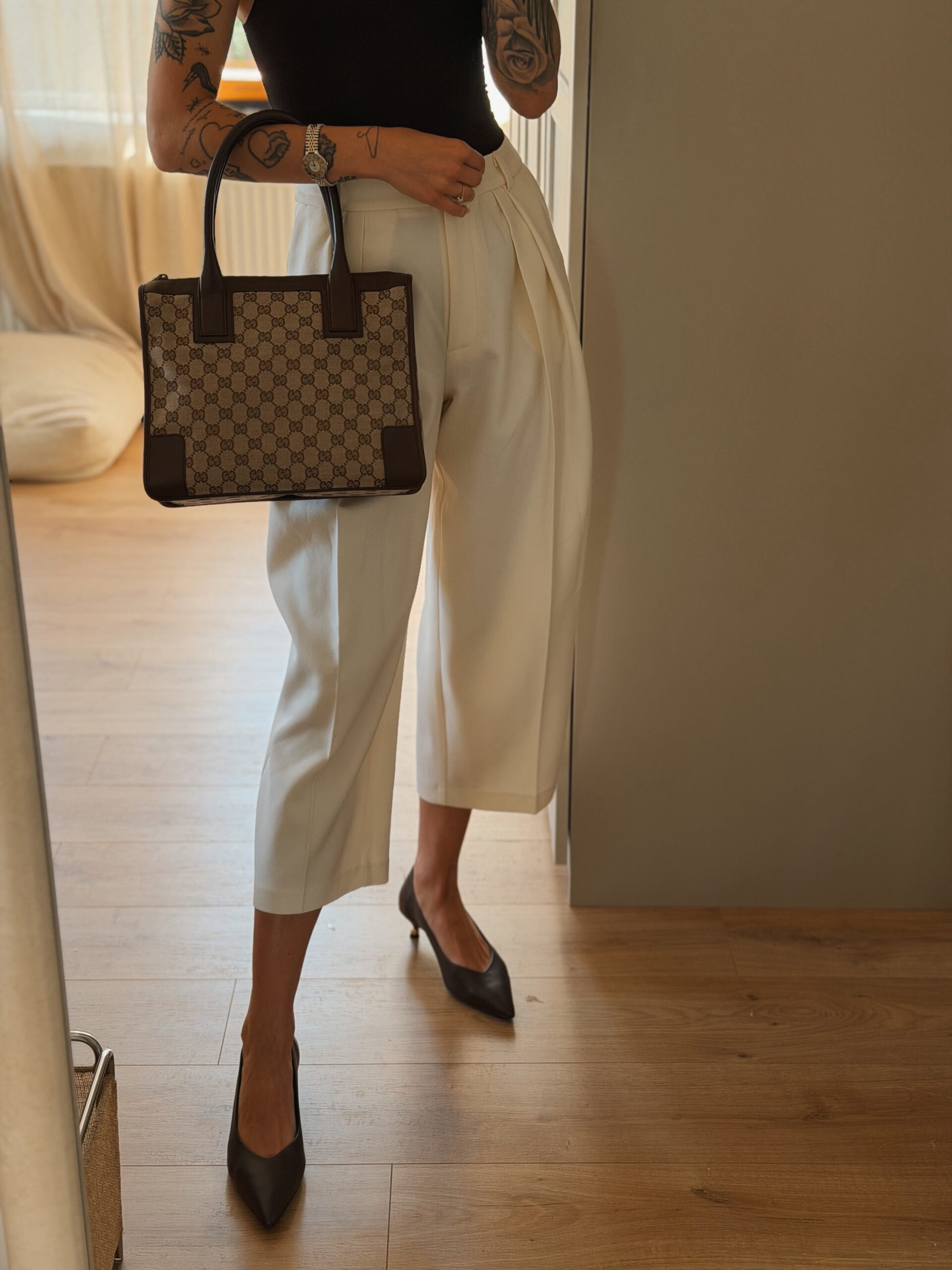 Gucci GG Canvas Tote Bag - obrazek 2