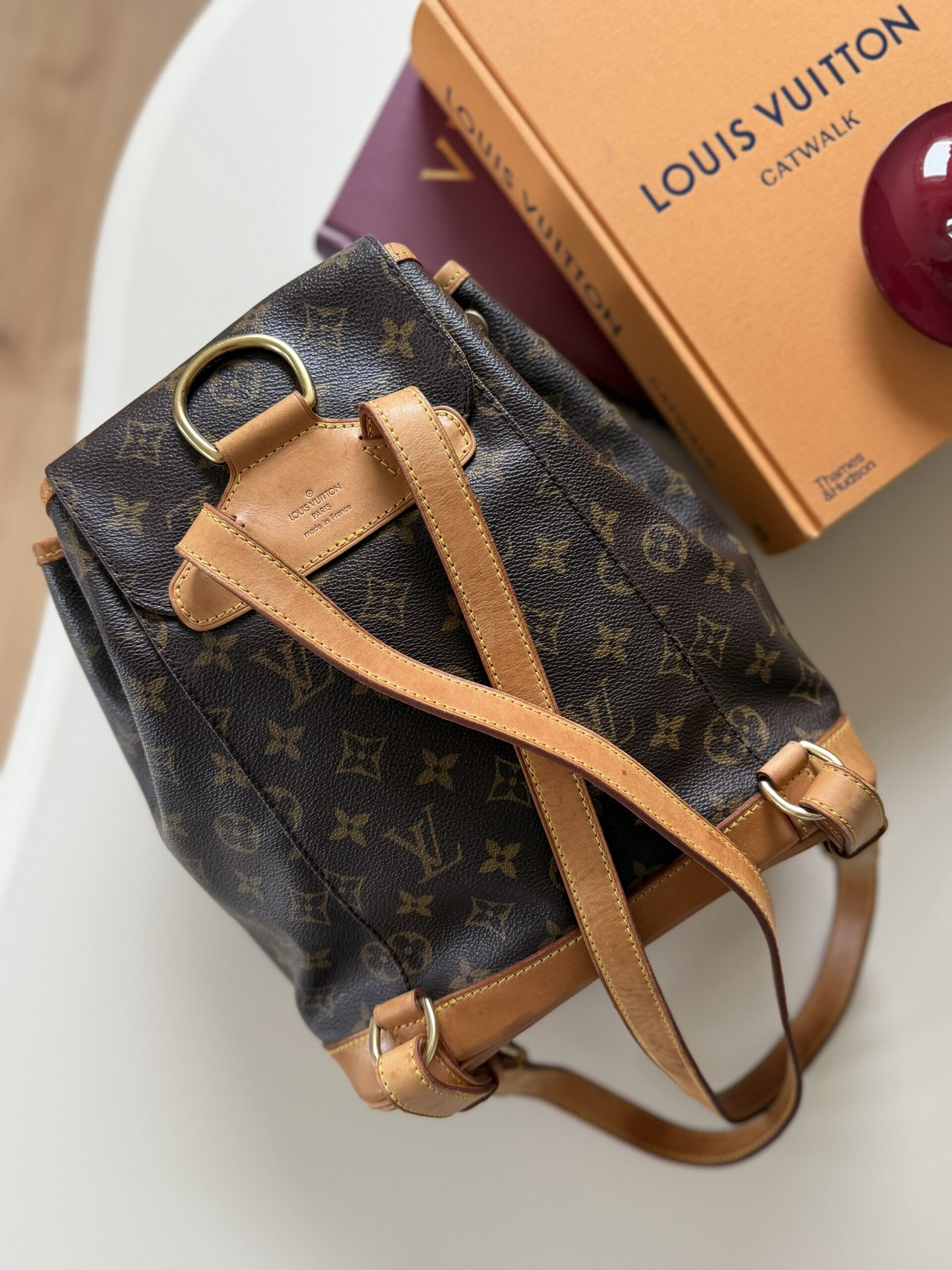 Plecak Louis Vuitton Montsouris MM Monogram - obrazek 8