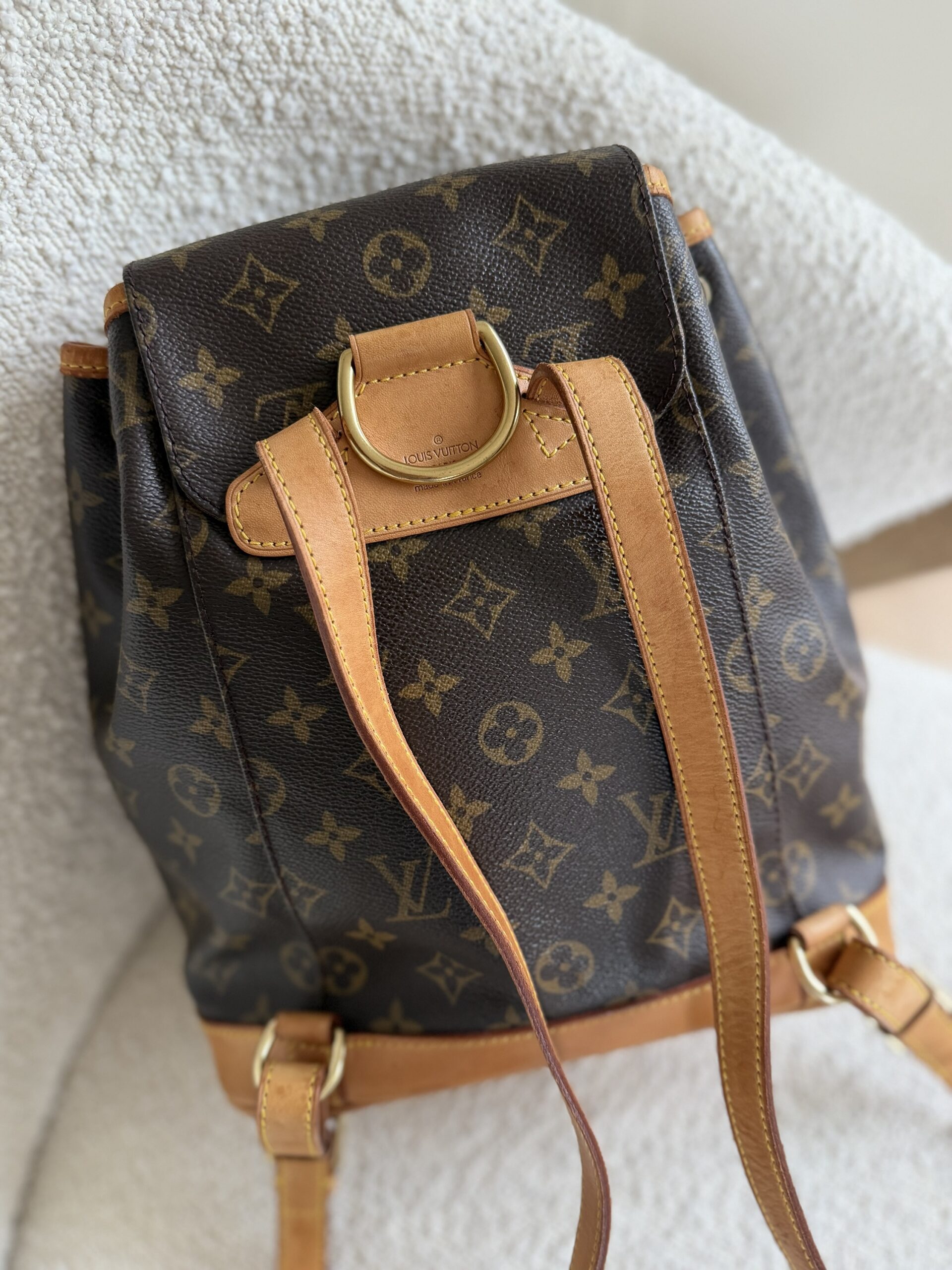 Plecak Louis Vuitton Montsouris MM Monogram - obrazek 10