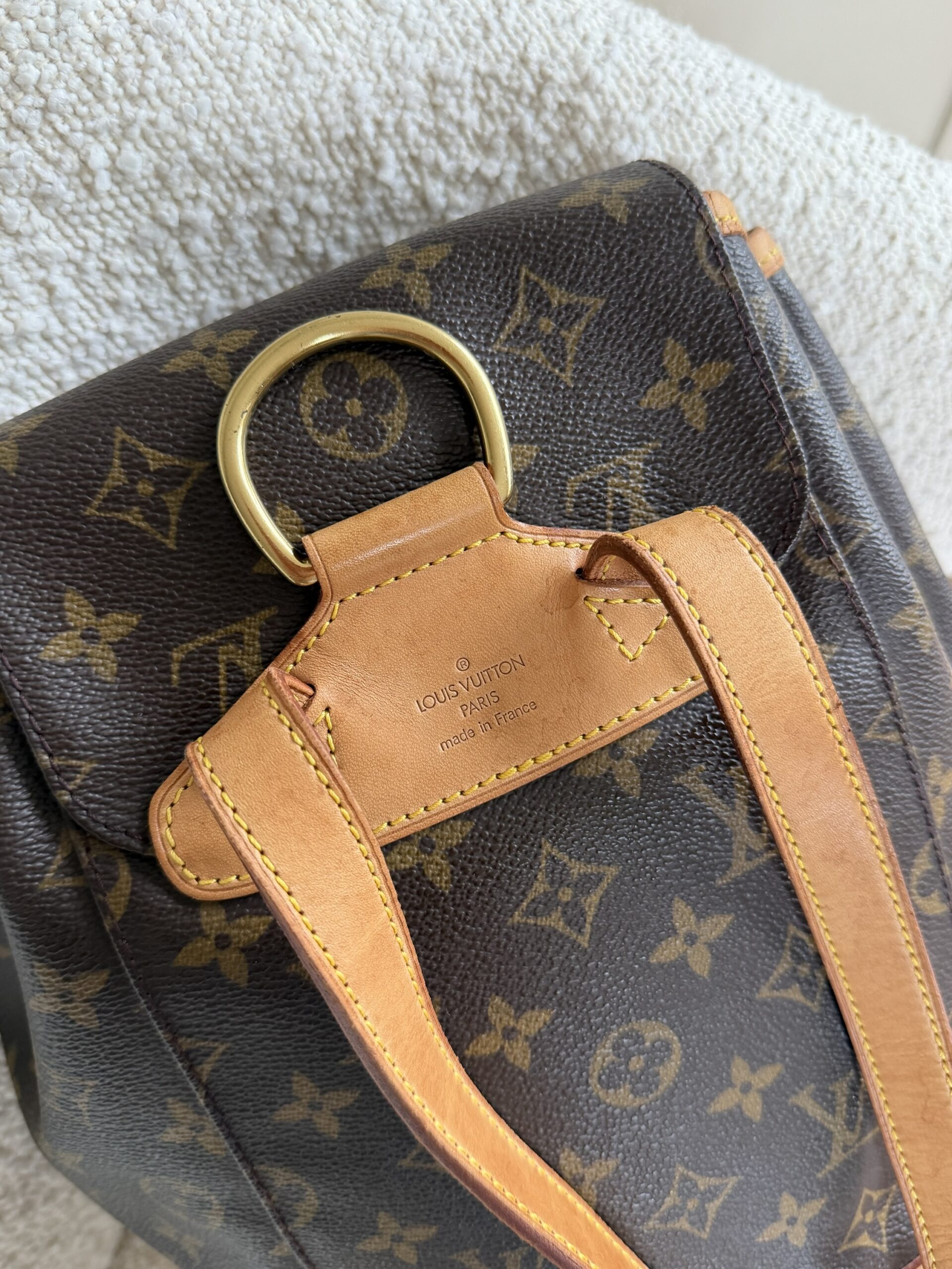 Plecak Louis Vuitton Montsouris MM Monogram - obrazek 11