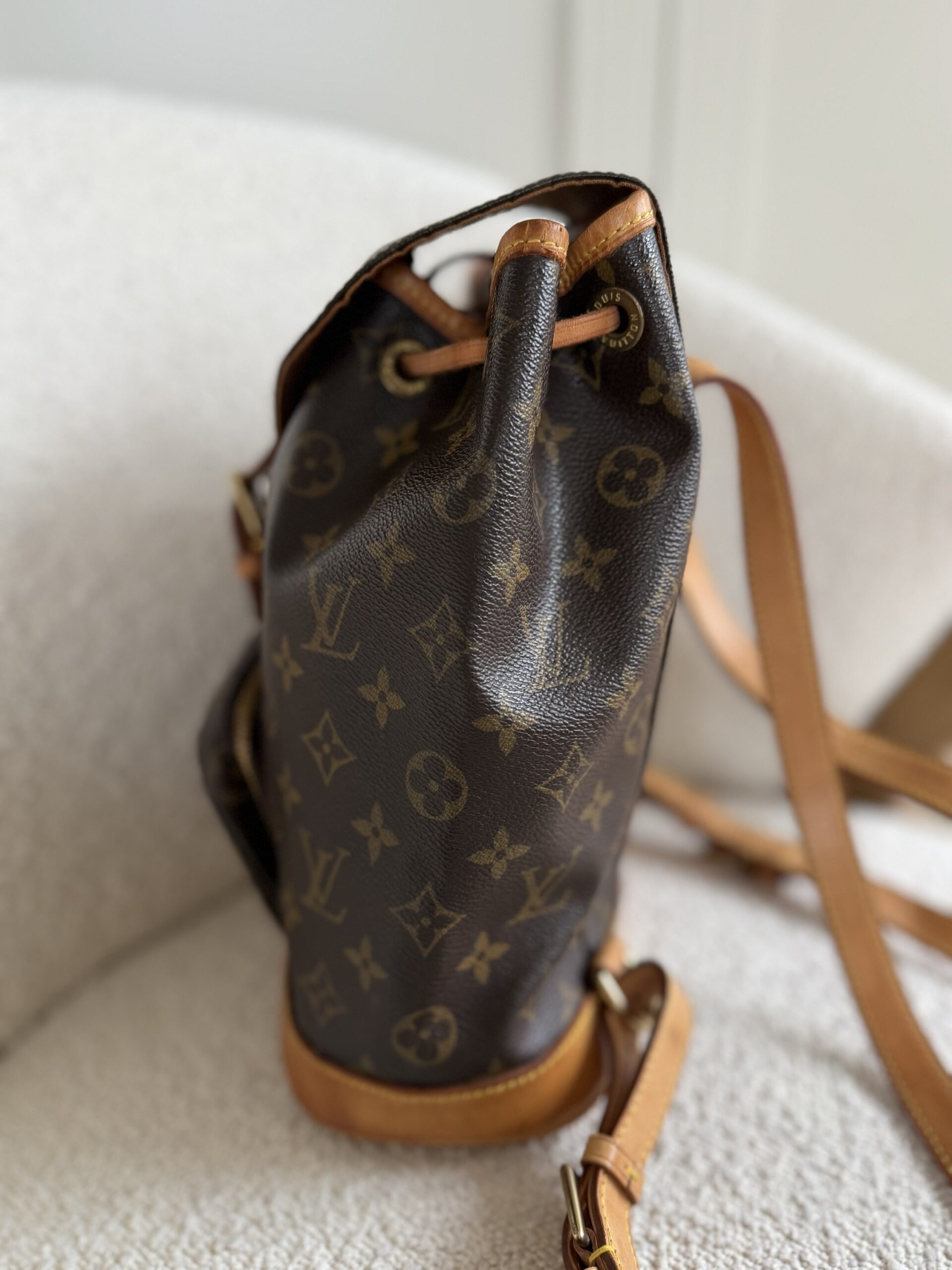 Plecak Louis Vuitton Montsouris MM Monogram - obrazek 13