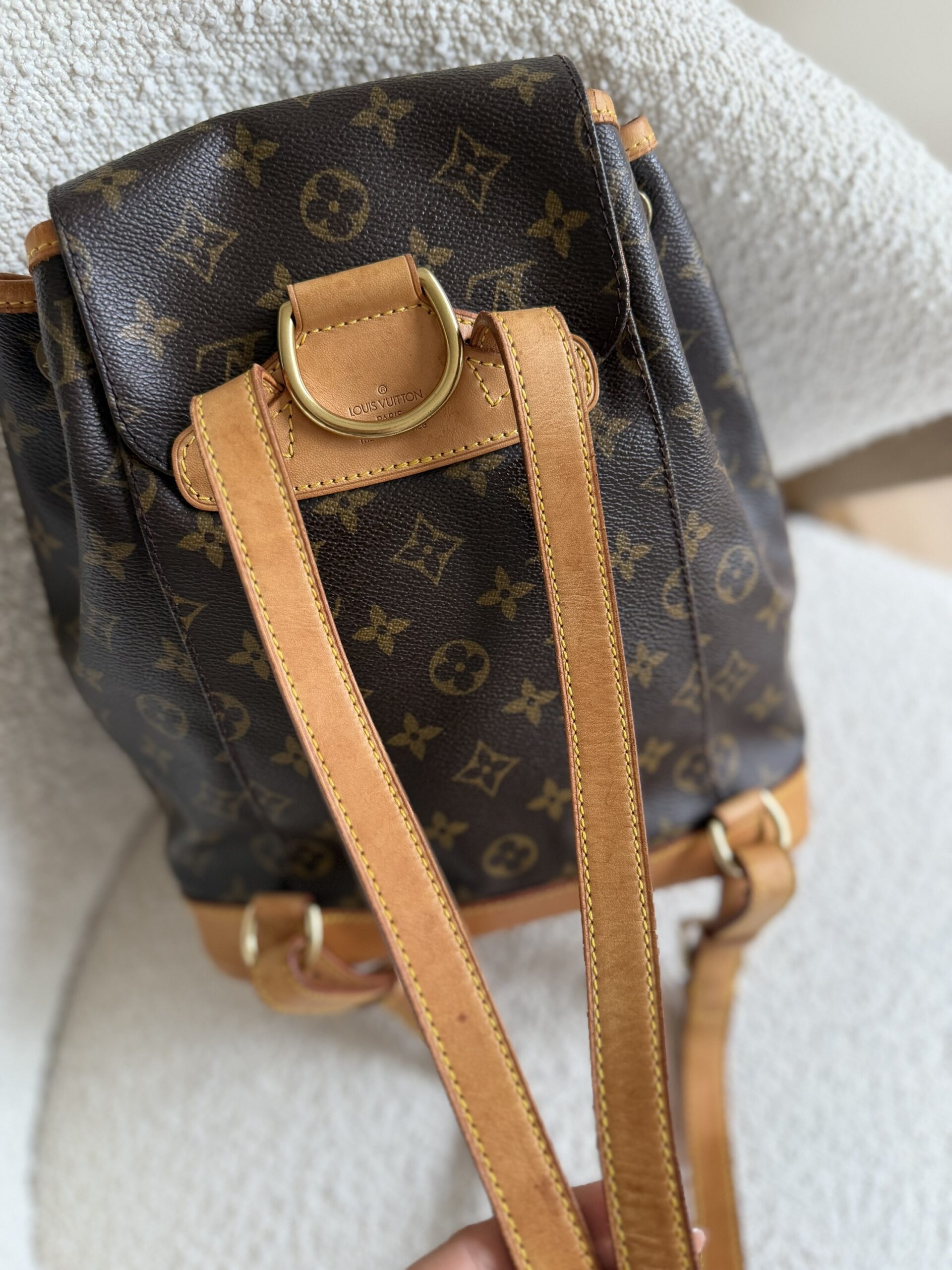 Plecak Louis Vuitton Montsouris MM Monogram - obrazek 15