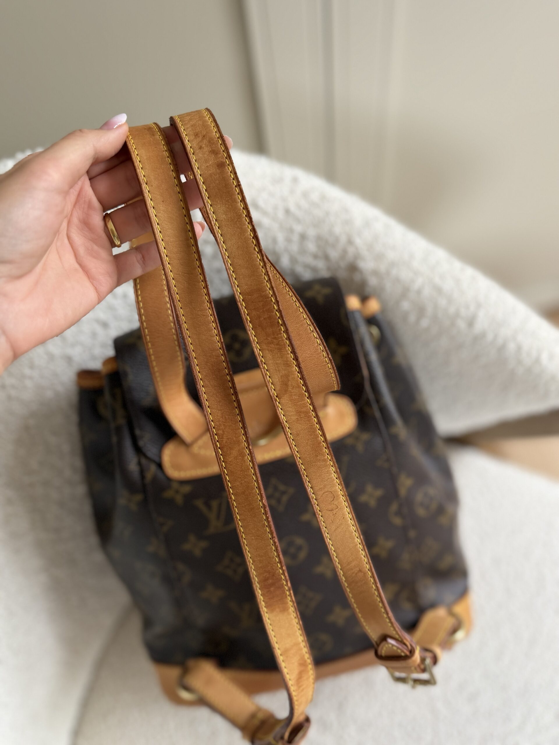 Plecak Louis Vuitton Montsouris MM Monogram - obrazek 16
