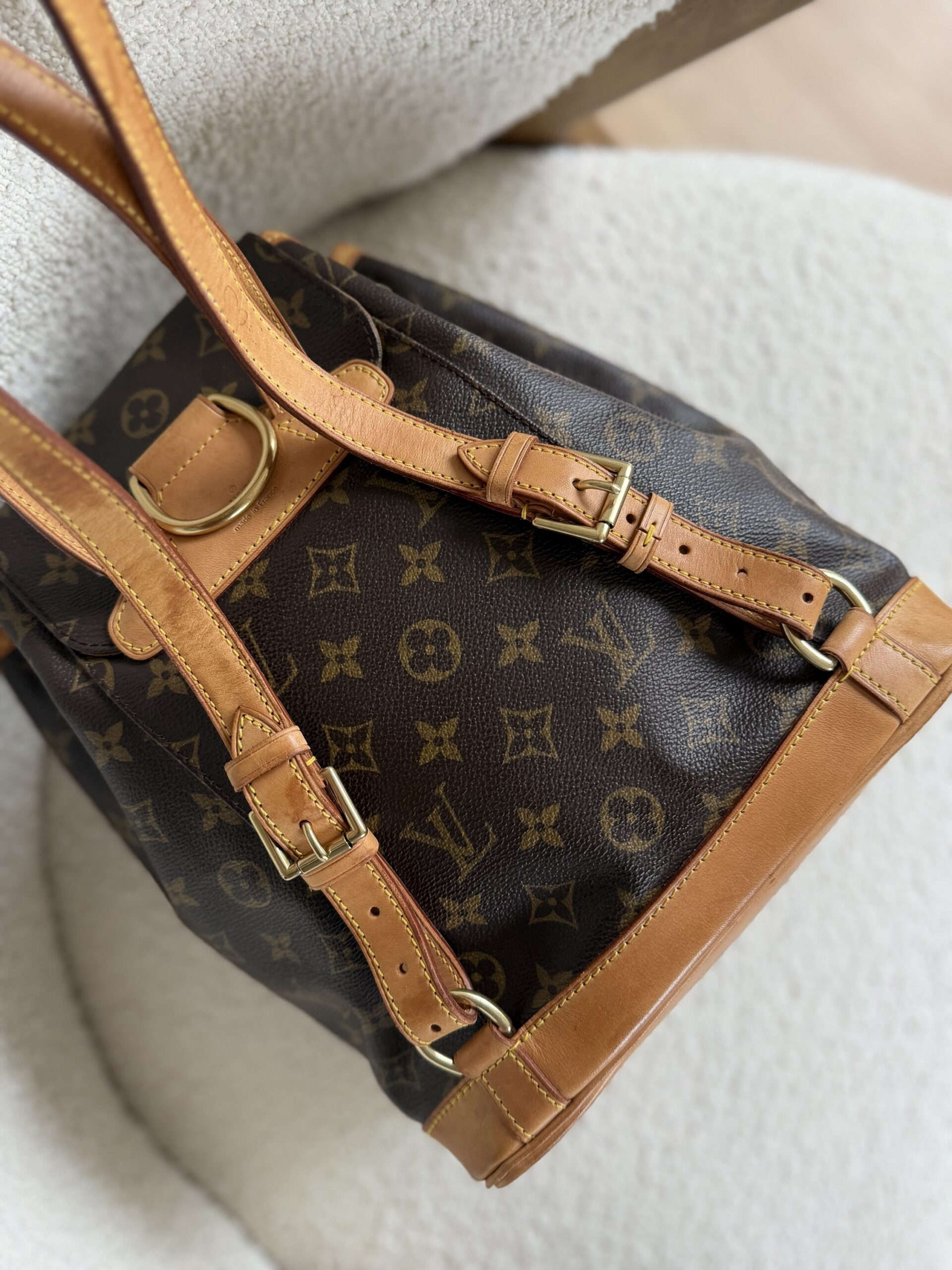 Plecak Louis Vuitton Montsouris MM Monogram - obrazek 17