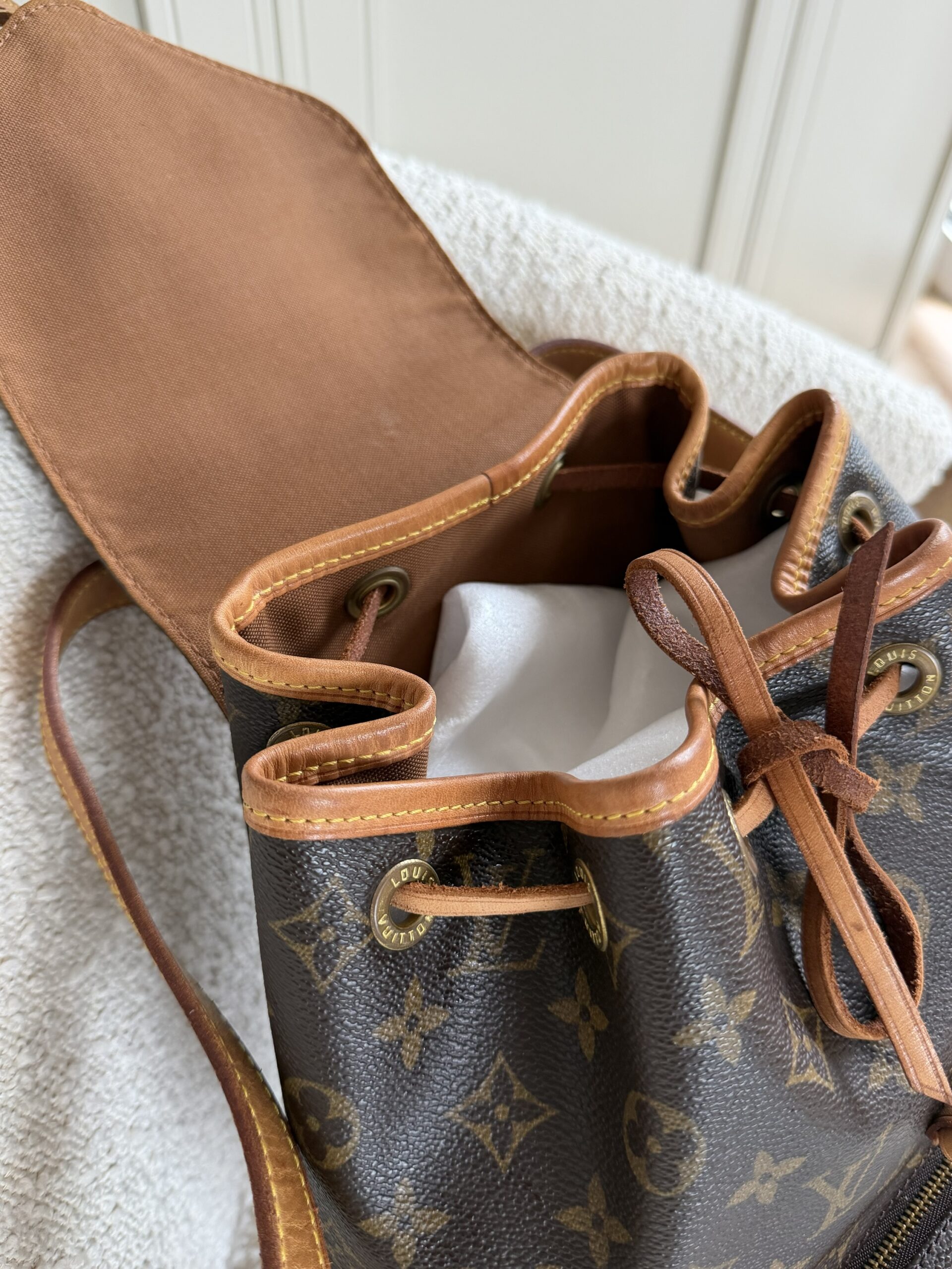 Plecak Louis Vuitton Montsouris MM Monogram - obrazek 27