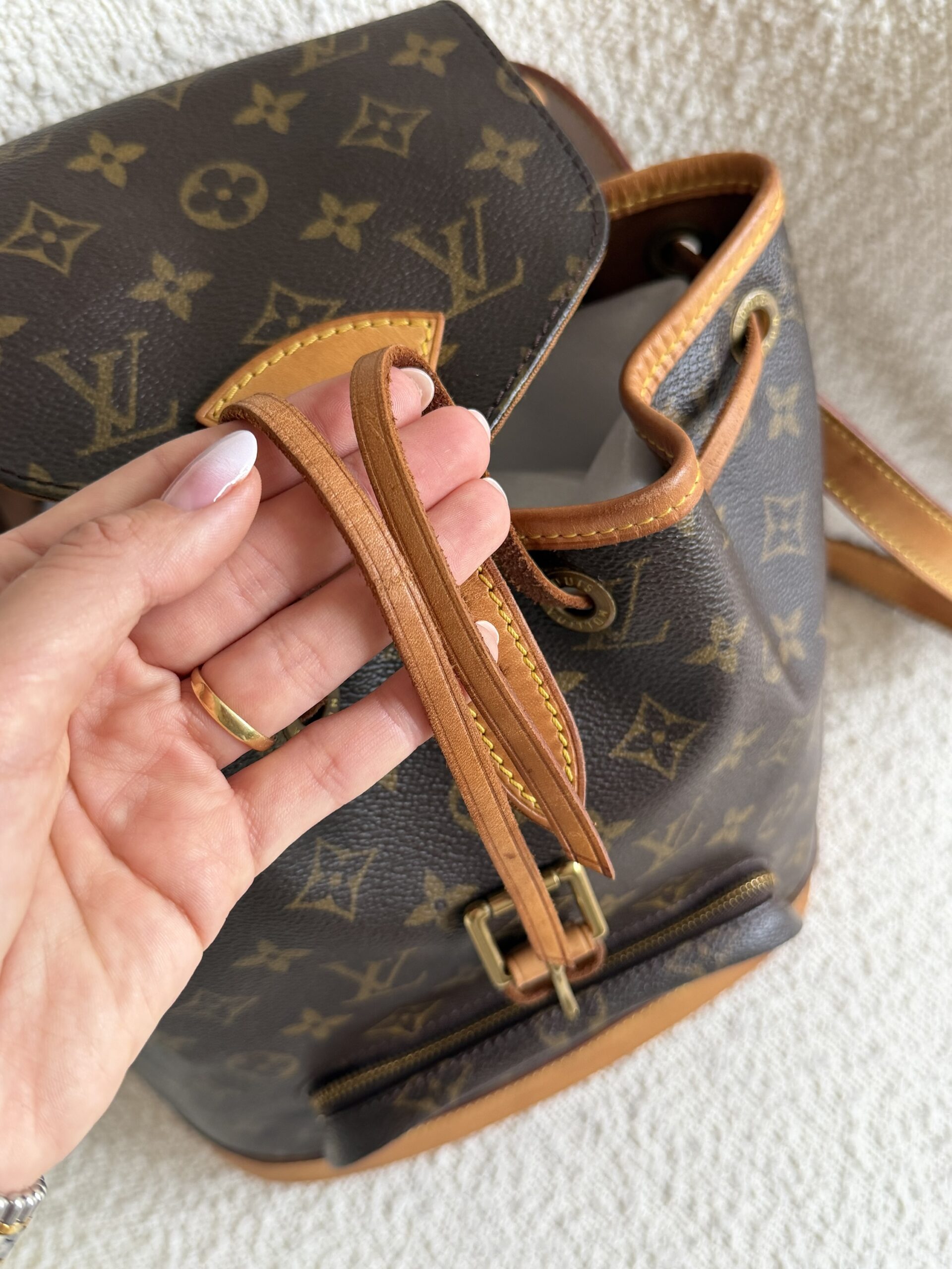 Plecak Louis Vuitton Montsouris MM Monogram - obrazek 25