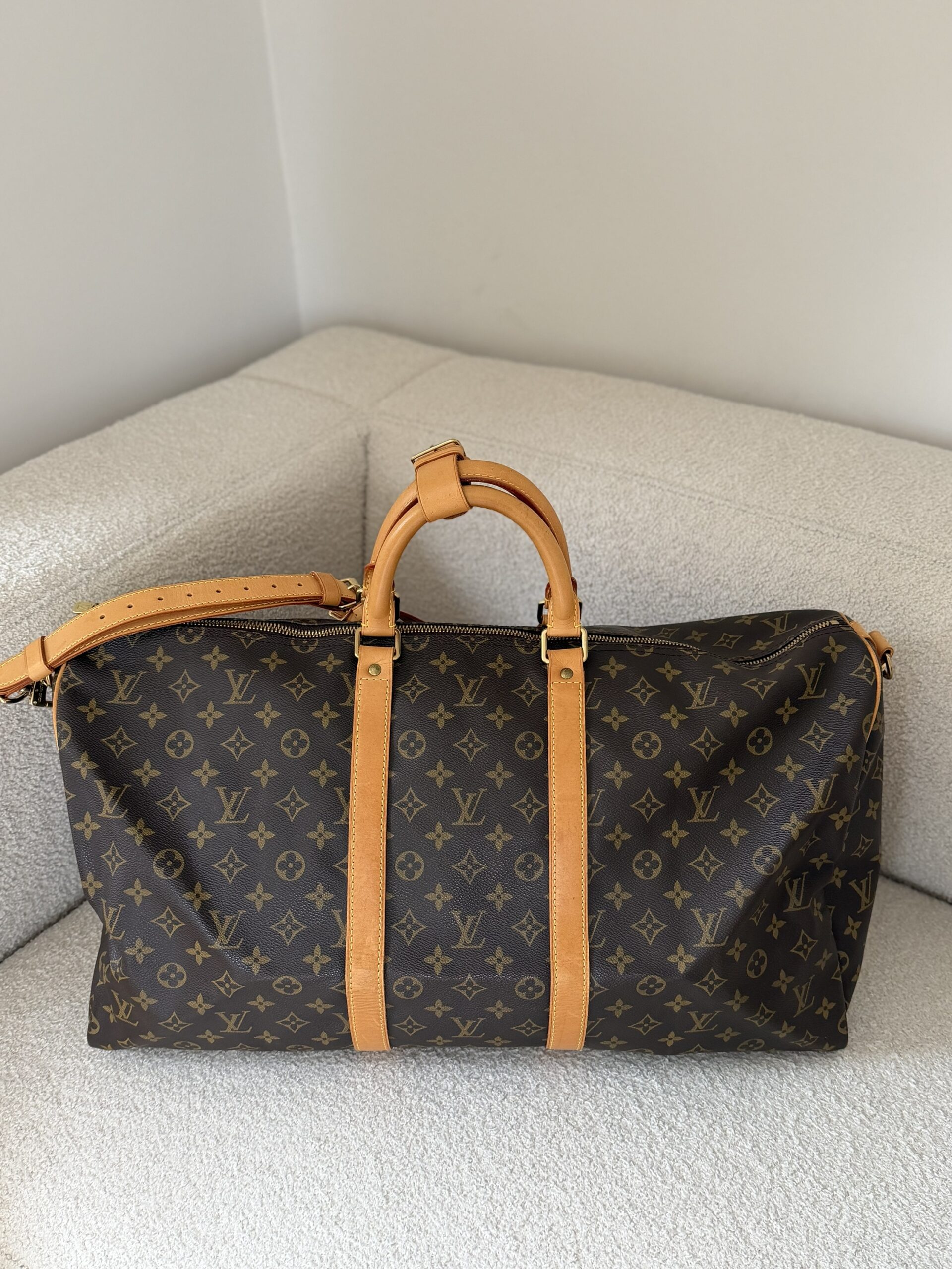 Louis Vuitton Keepall 55 z paskiem - obrazek 3