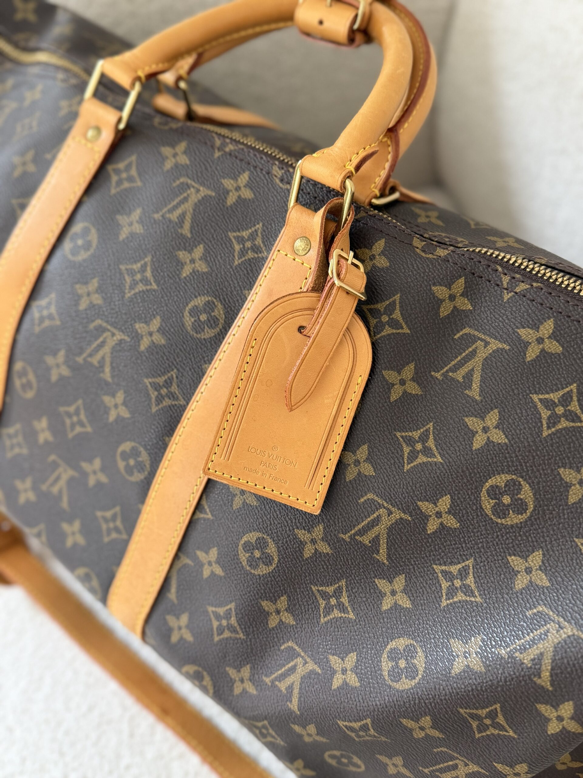 Louis Vuitton Keepall 55 z paskiem - obrazek 5