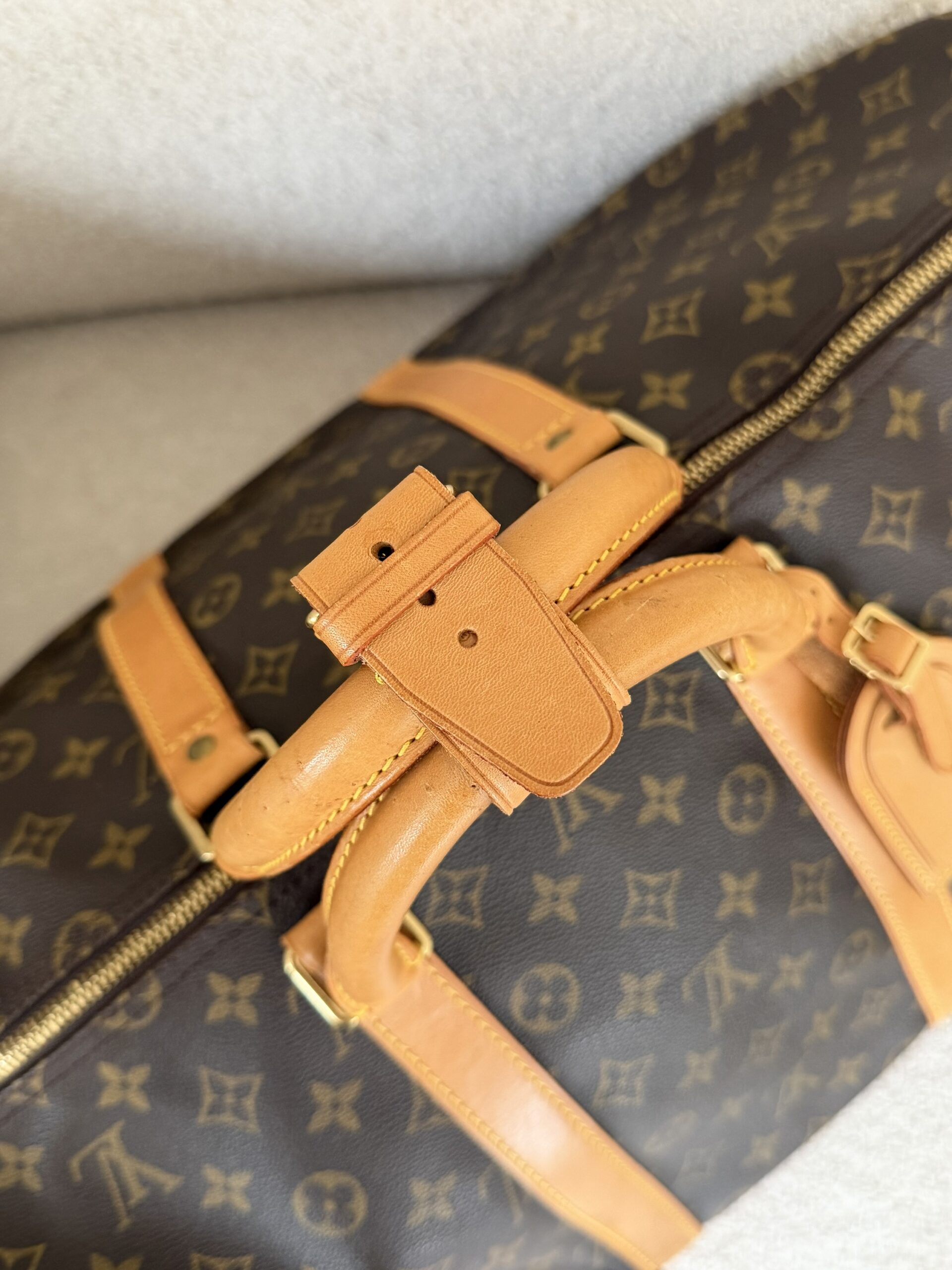 Louis Vuitton Keepall 55 z paskiem - obrazek 6