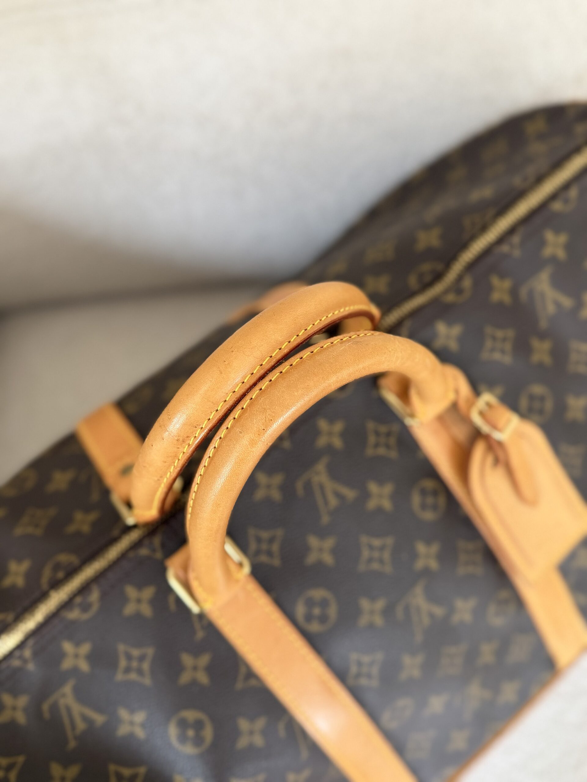Louis Vuitton Keepall 55 z paskiem - obrazek 7