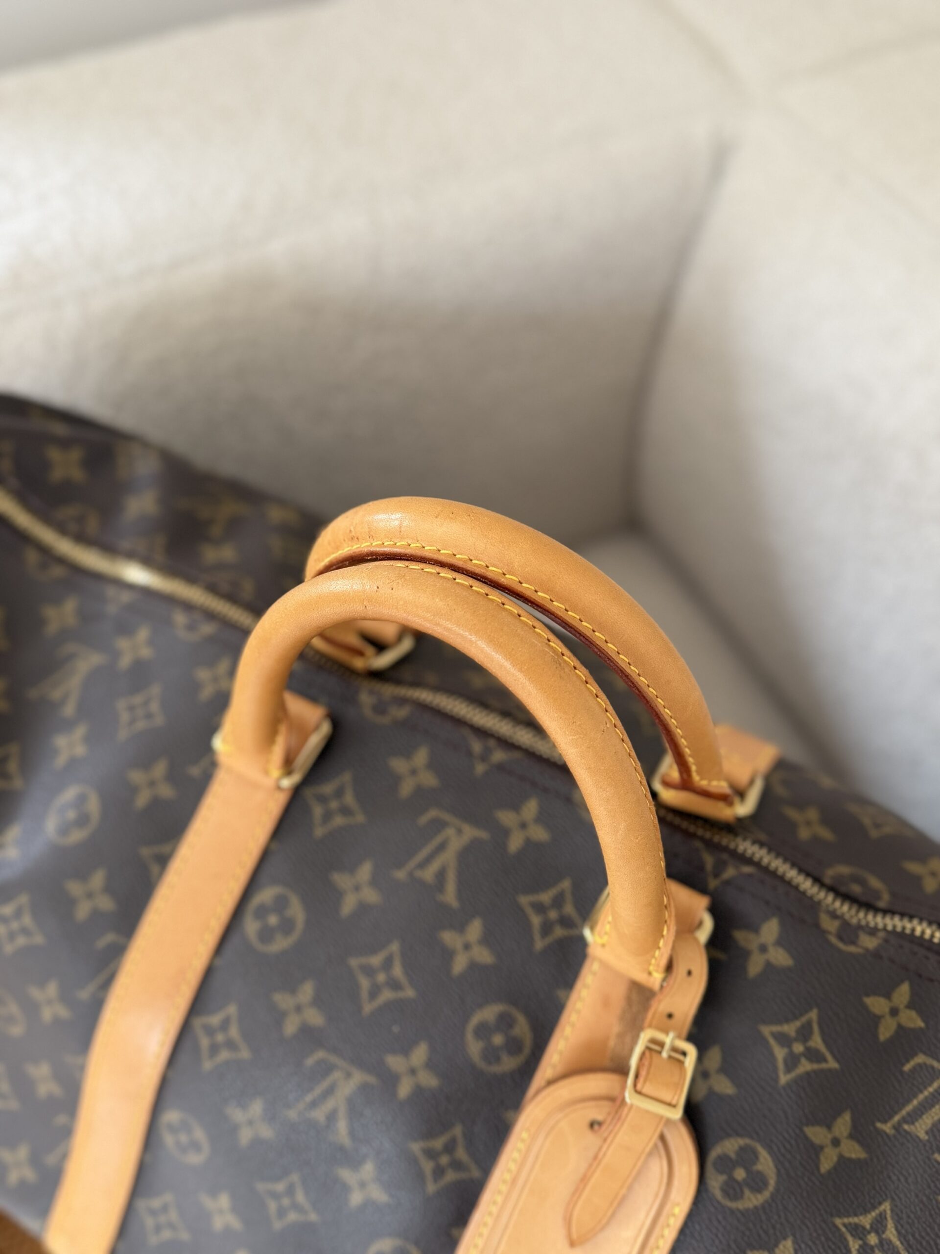 Louis Vuitton Keepall 55 z paskiem - obrazek 8