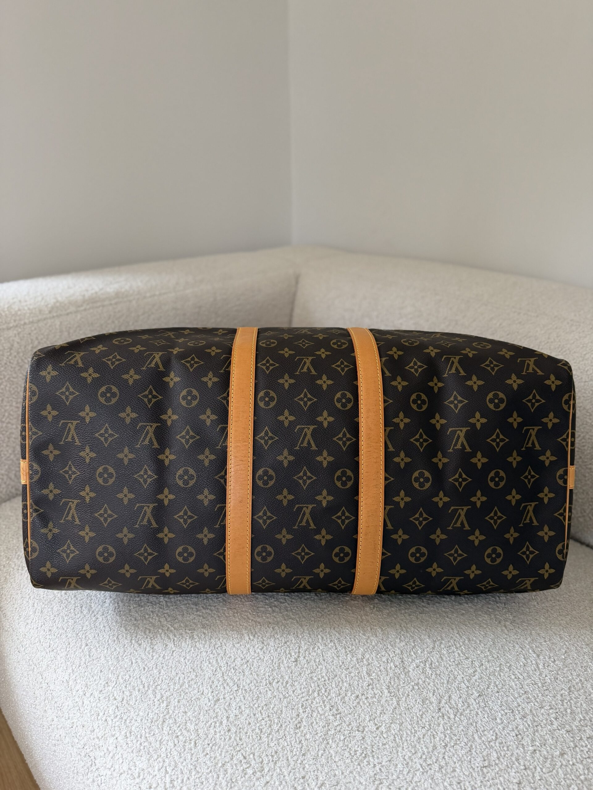 Louis Vuitton Keepall 55 z paskiem - obrazek 17