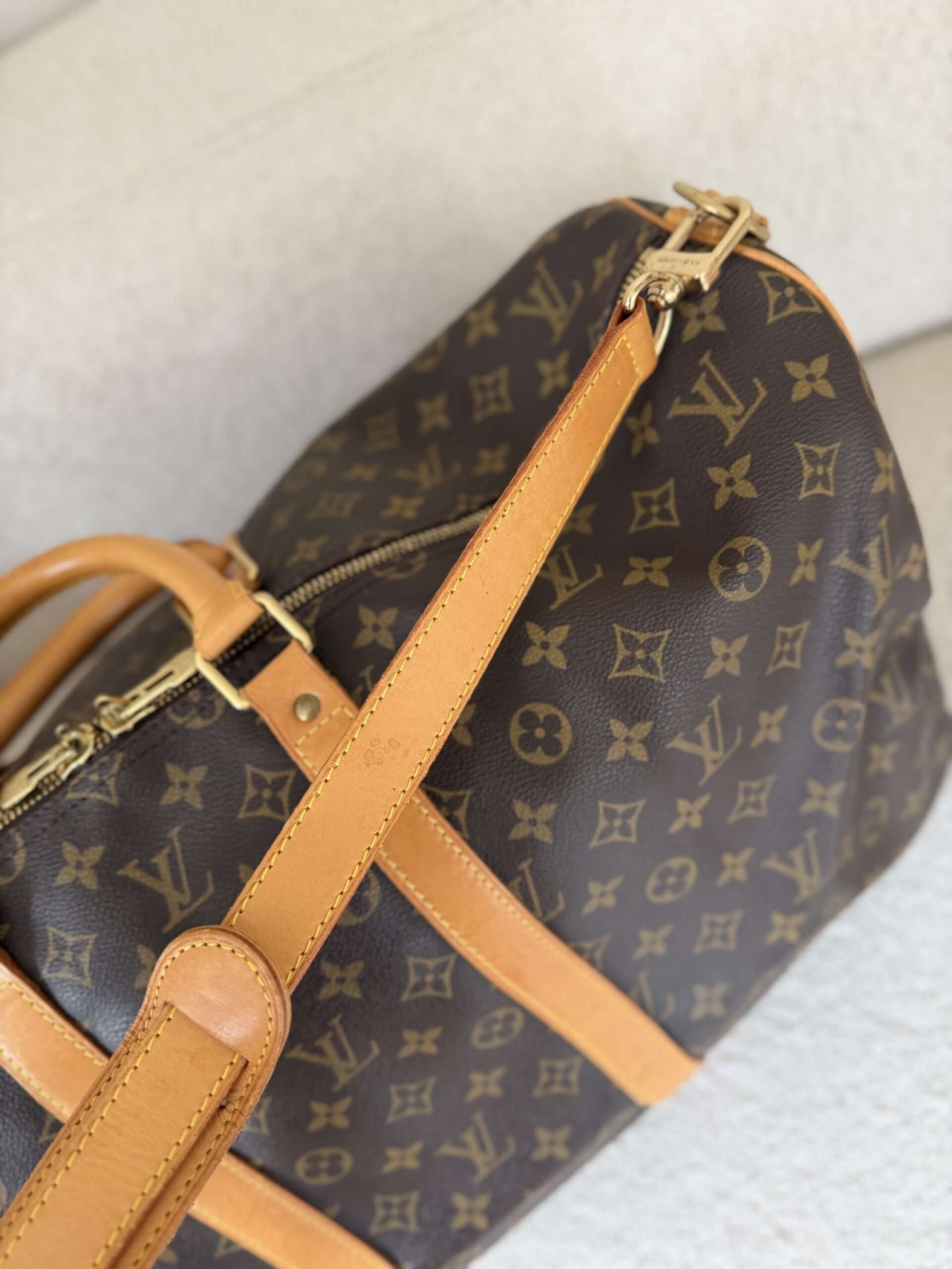 Louis Vuitton Keepall 55 z paskiem - obrazek 24