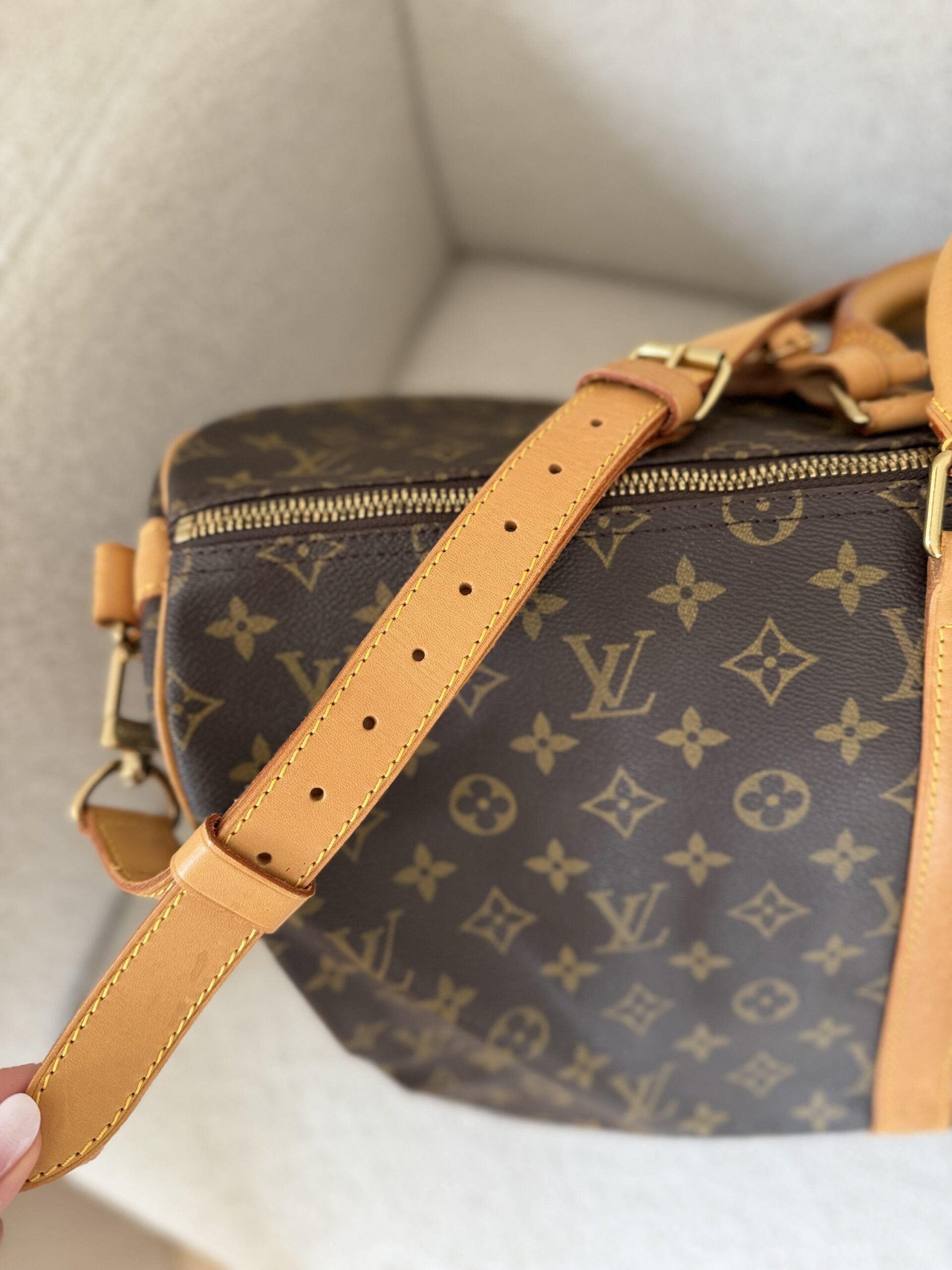 Louis Vuitton Keepall 55 z paskiem - obrazek 26