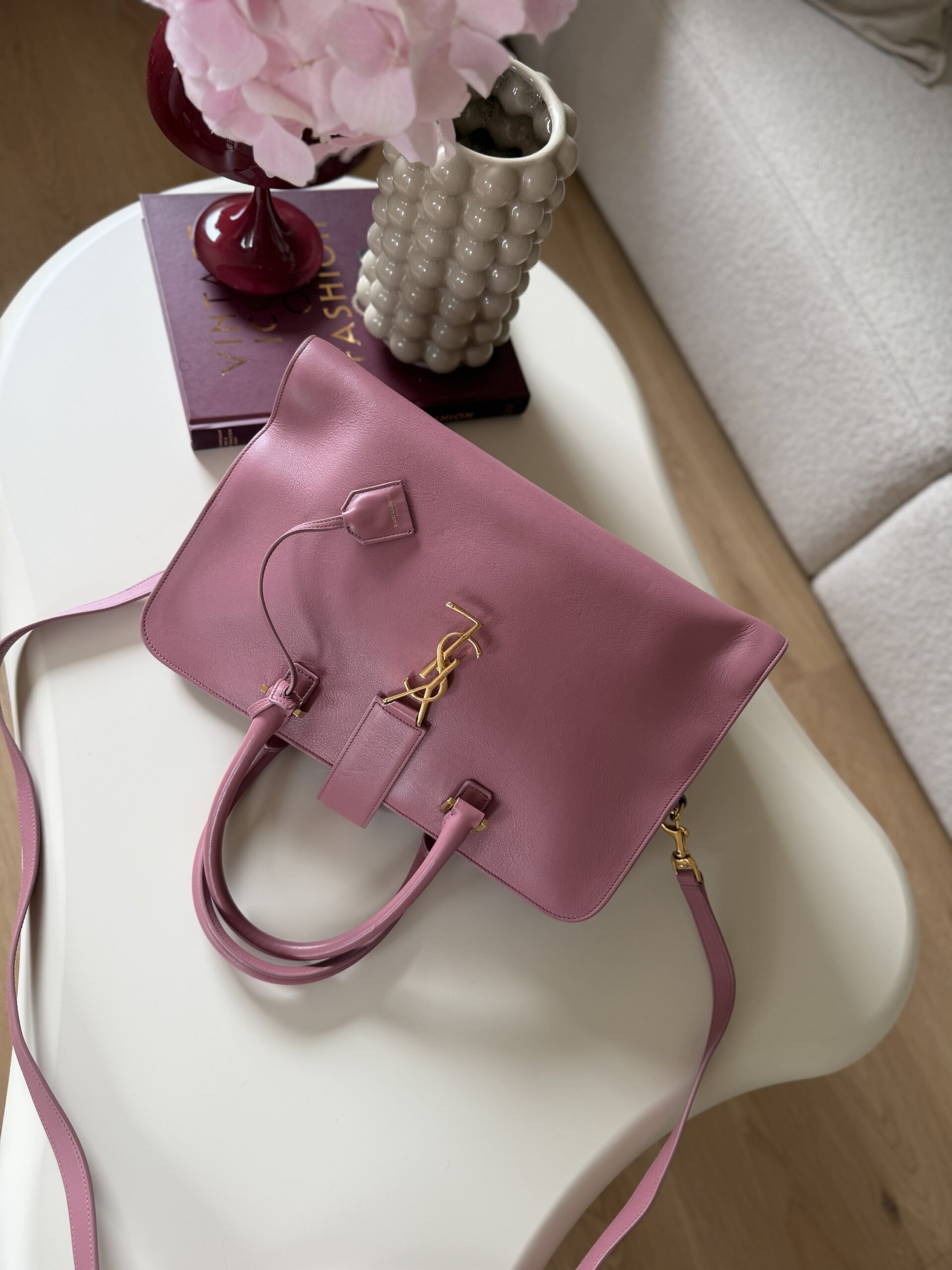 Saint Laurent Paris Cabas Bag - obrazek 8