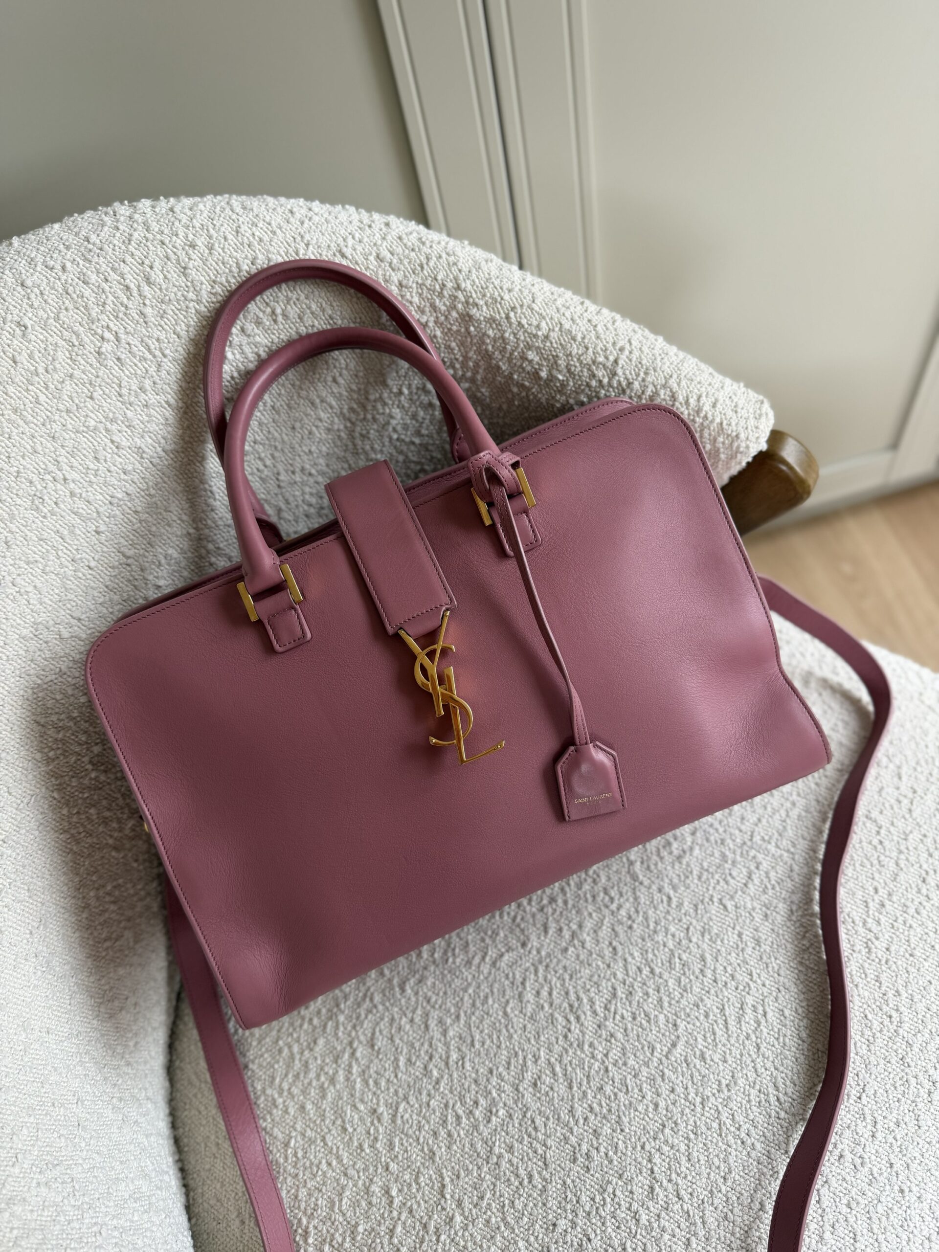Saint Laurent Paris Cabas Bag - obrazek 9