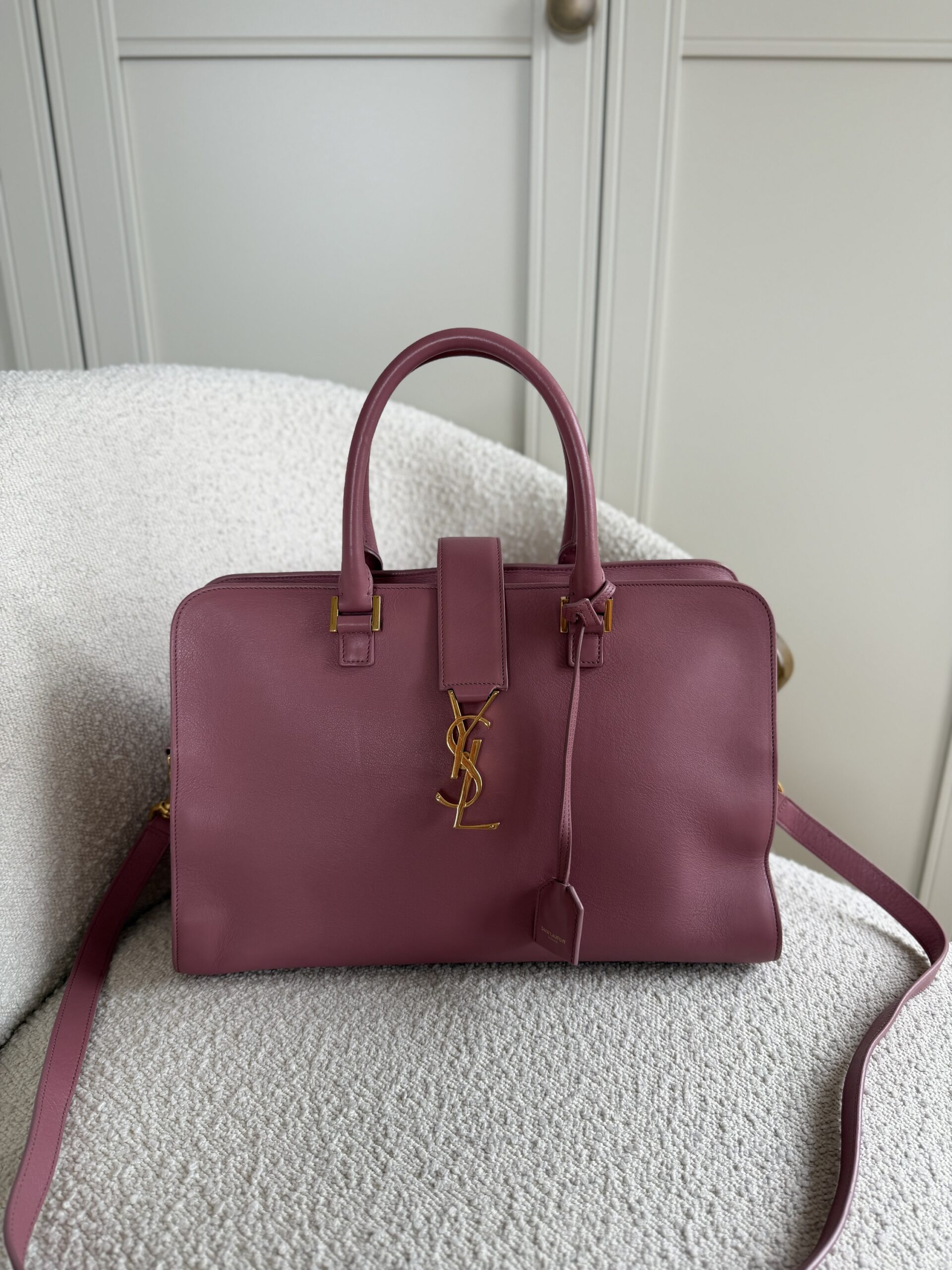 Saint Laurent Paris Cabas Bag - obrazek 10