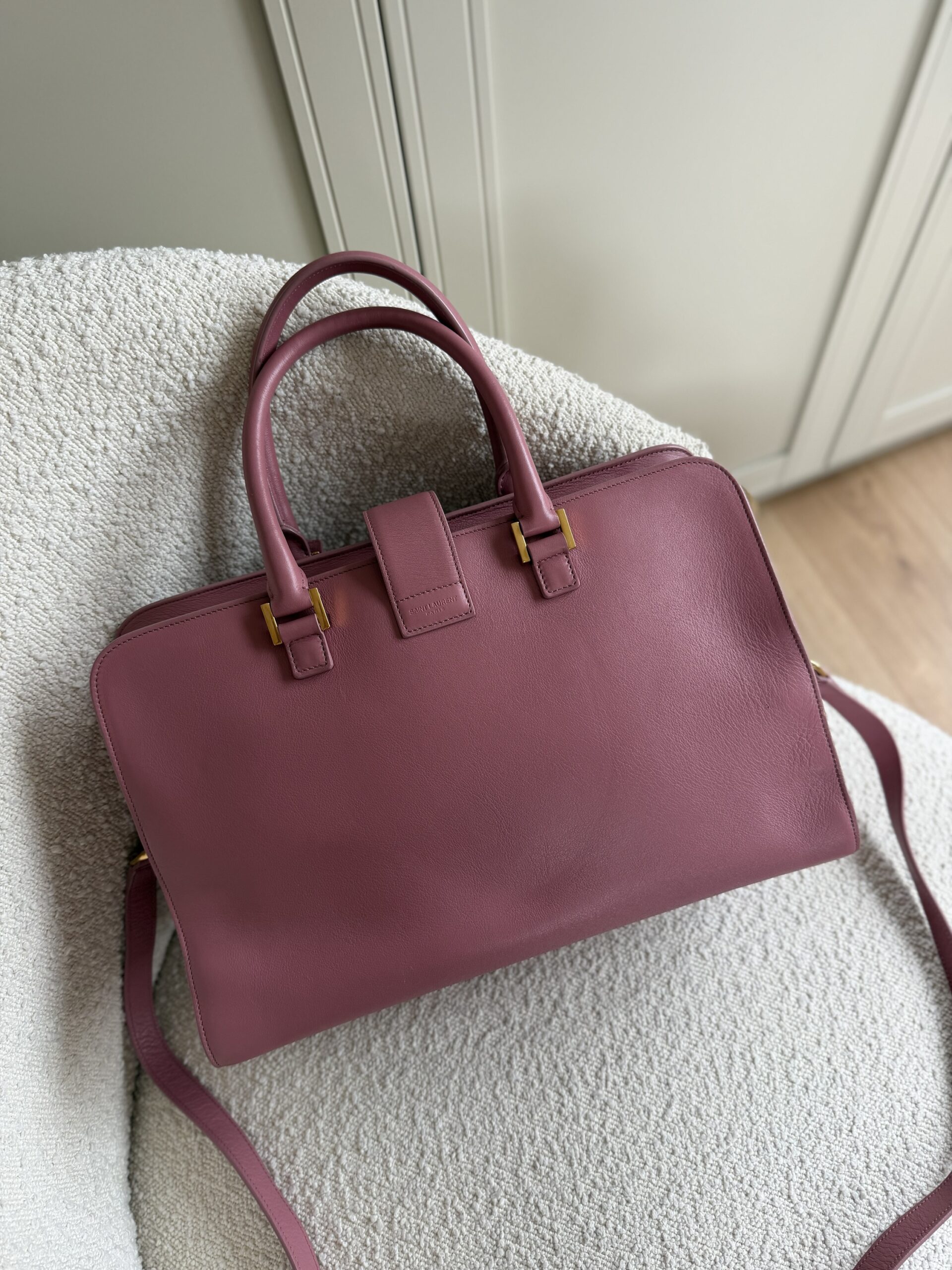 Saint Laurent Paris Cabas Bag - obrazek 11