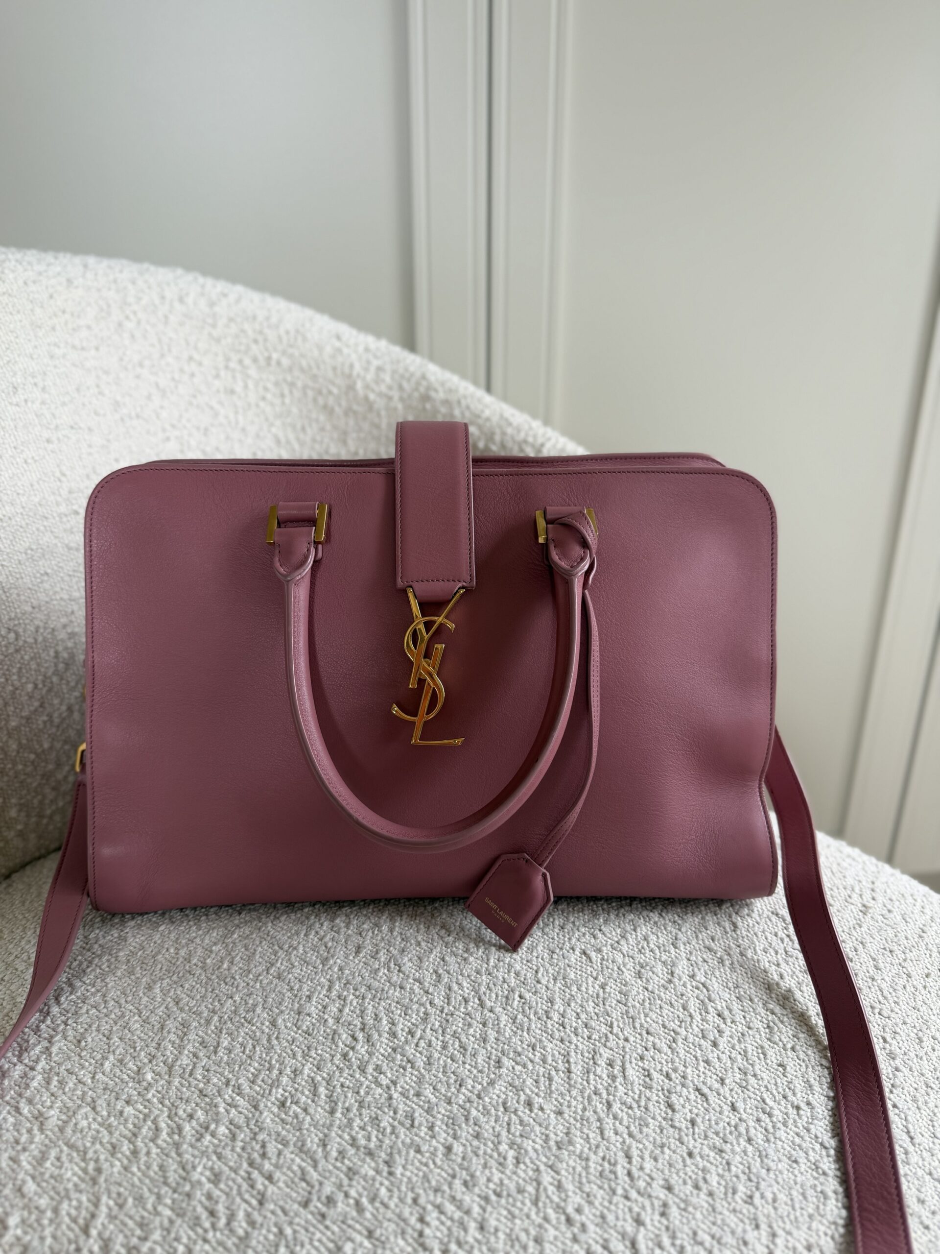 Saint Laurent Paris Cabas Bag - obrazek 12