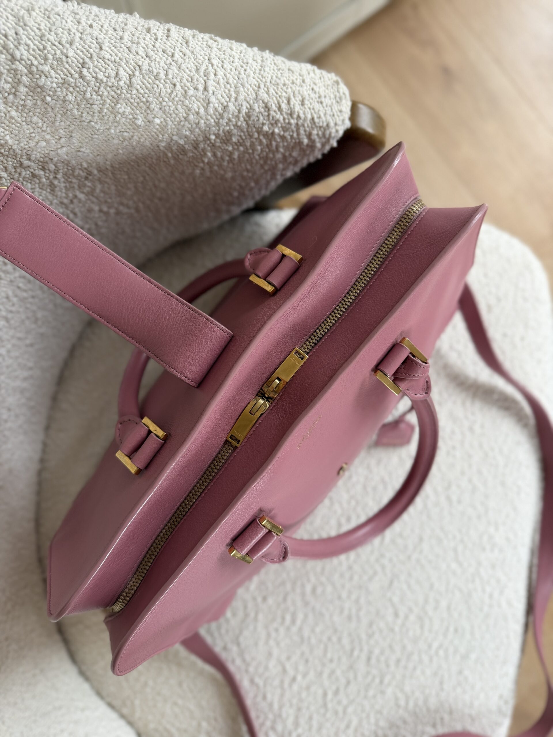 Saint Laurent Paris Cabas Bag - obrazek 14