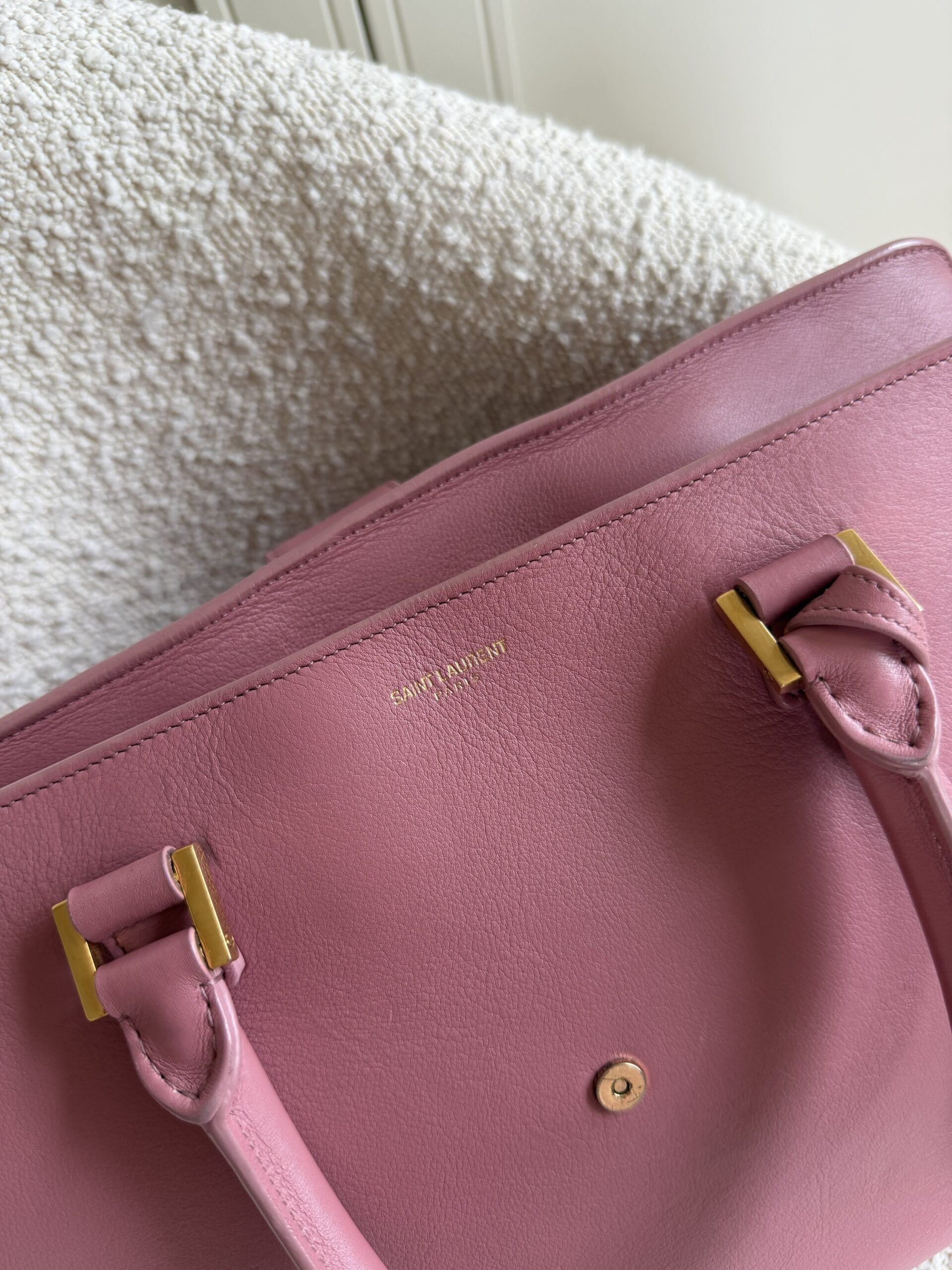 Saint Laurent Paris Cabas Bag - obrazek 15