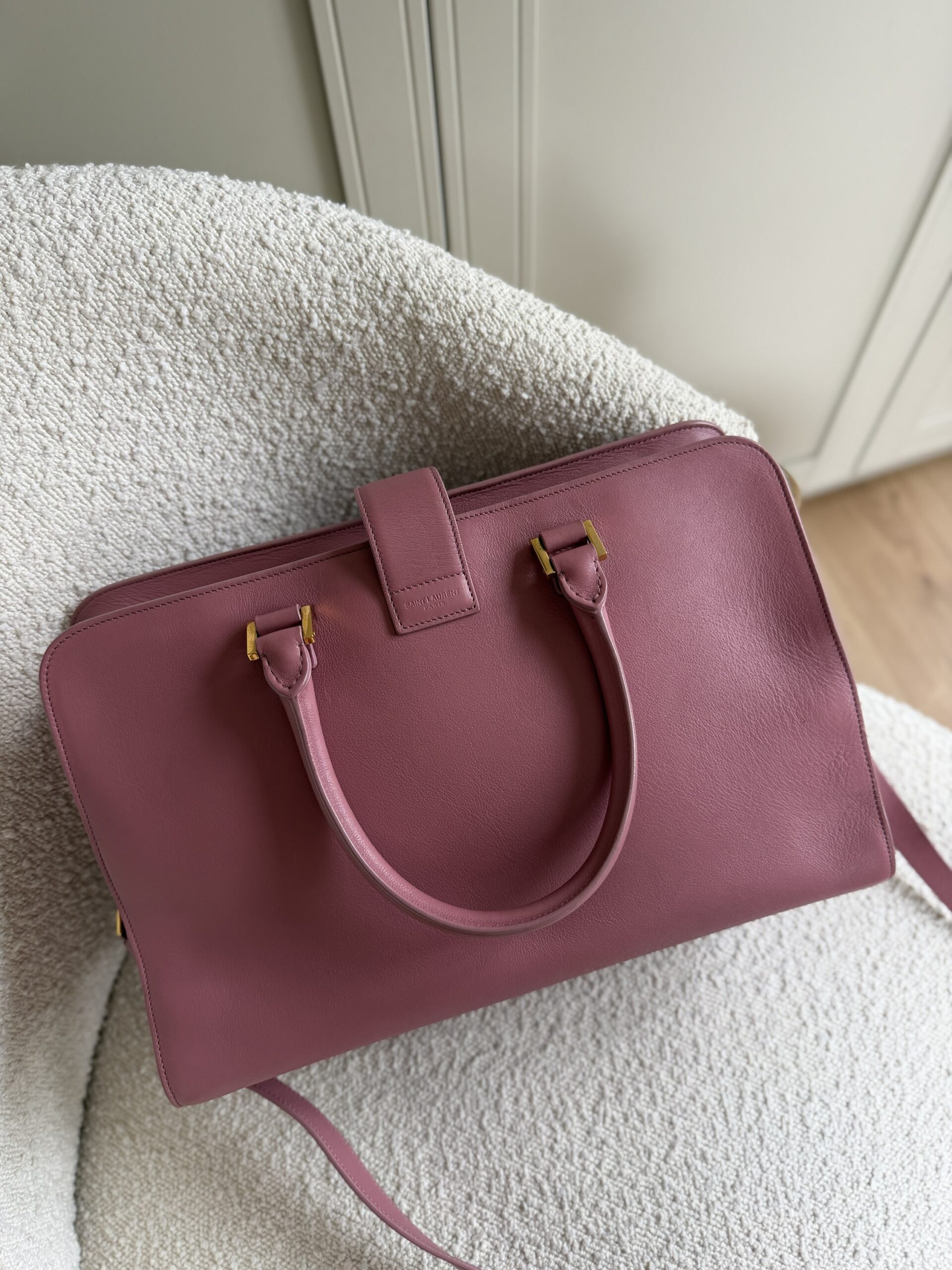 Saint Laurent Paris Cabas Bag - obrazek 16