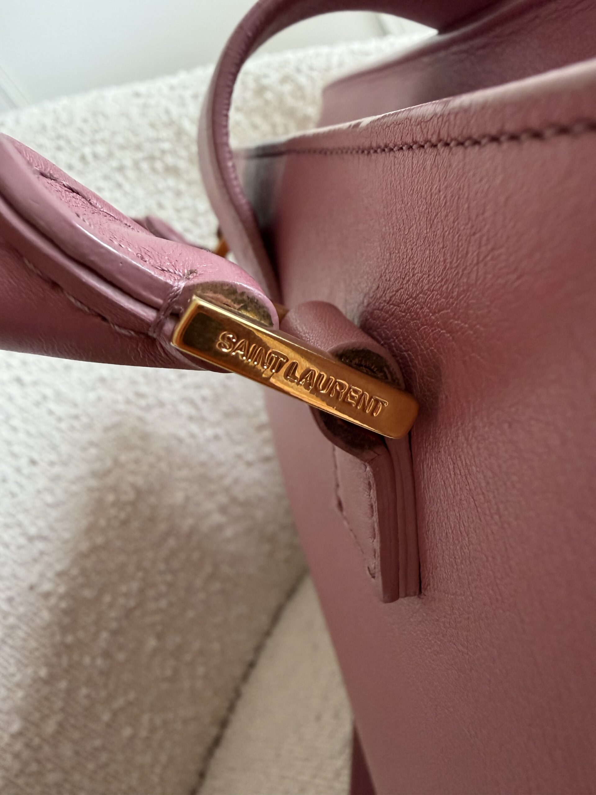Saint Laurent Paris Cabas Bag - obrazek 19