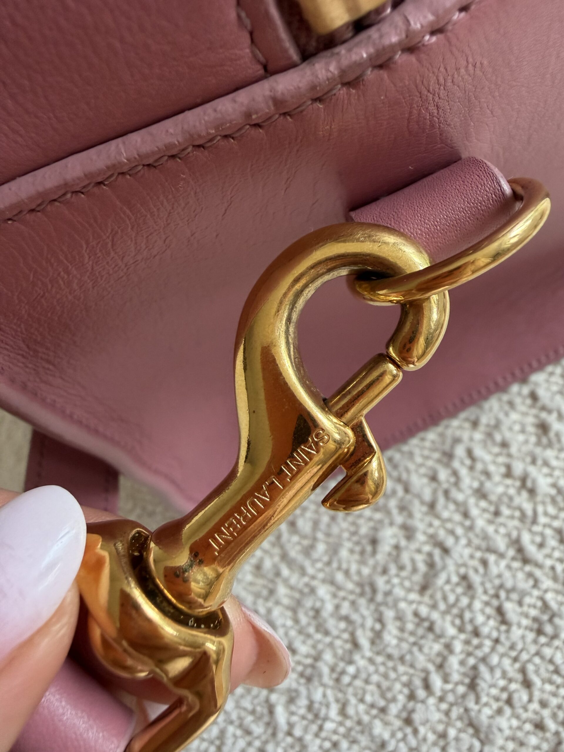 Saint Laurent Paris Cabas Bag - obrazek 20