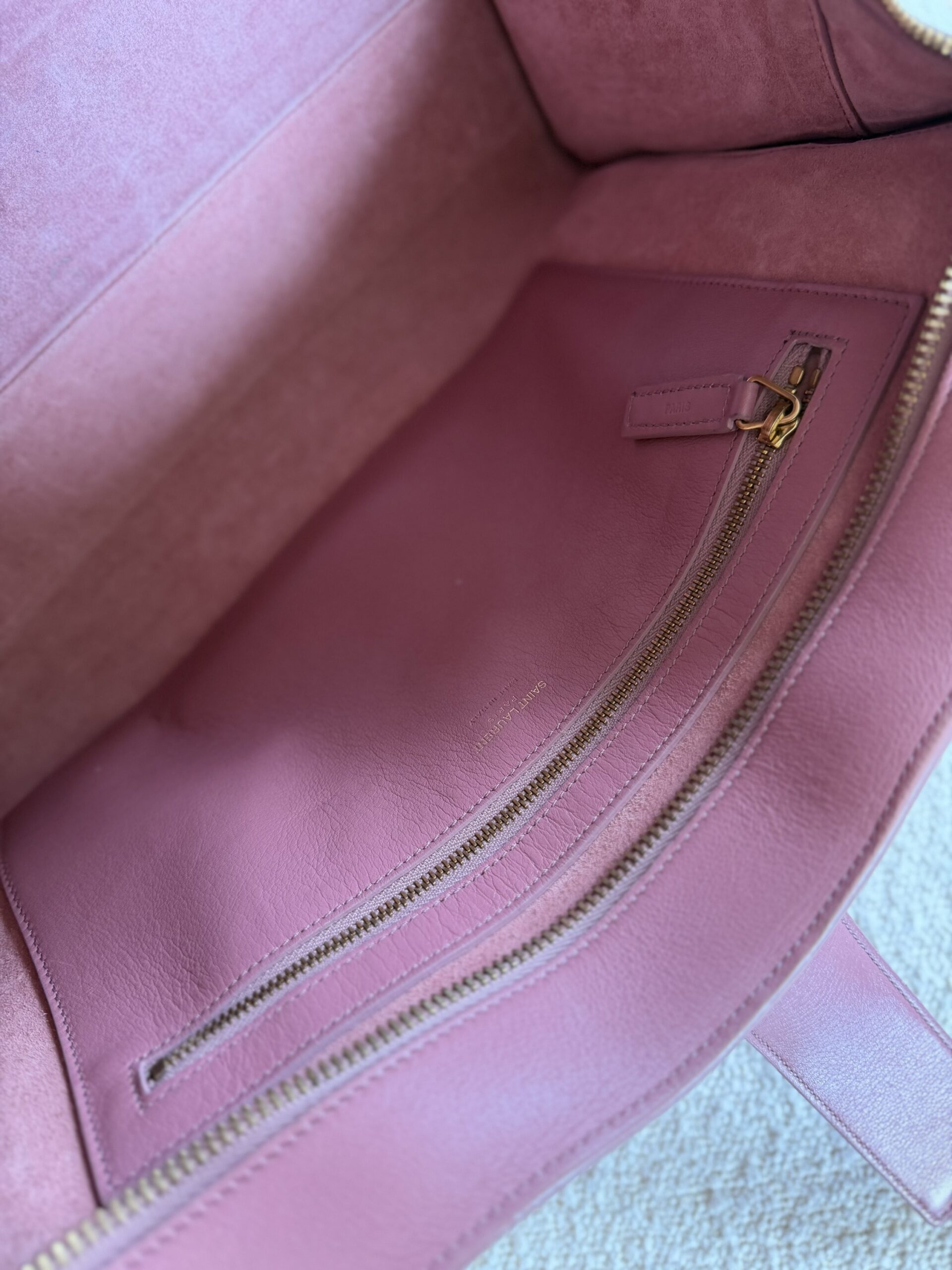 Saint Laurent Paris Cabas Bag - obrazek 39