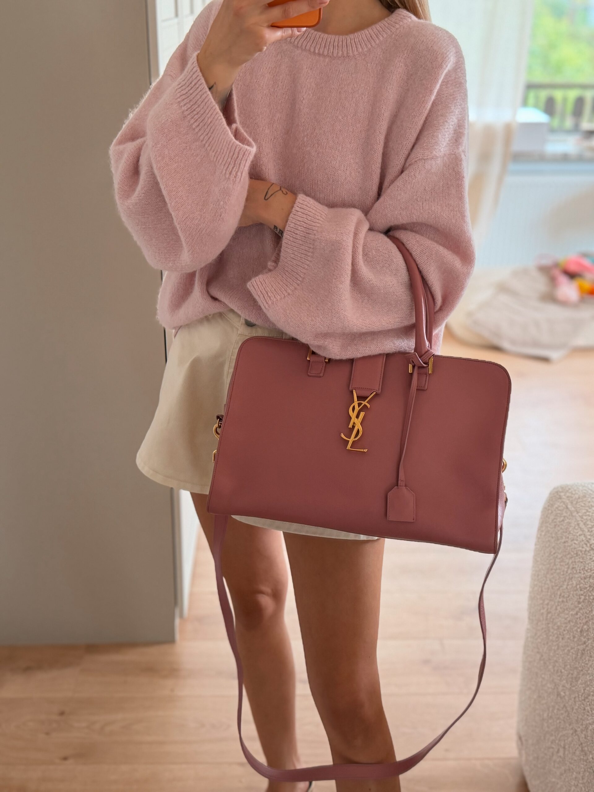Saint Laurent Paris Cabas Bag - obrazek 4