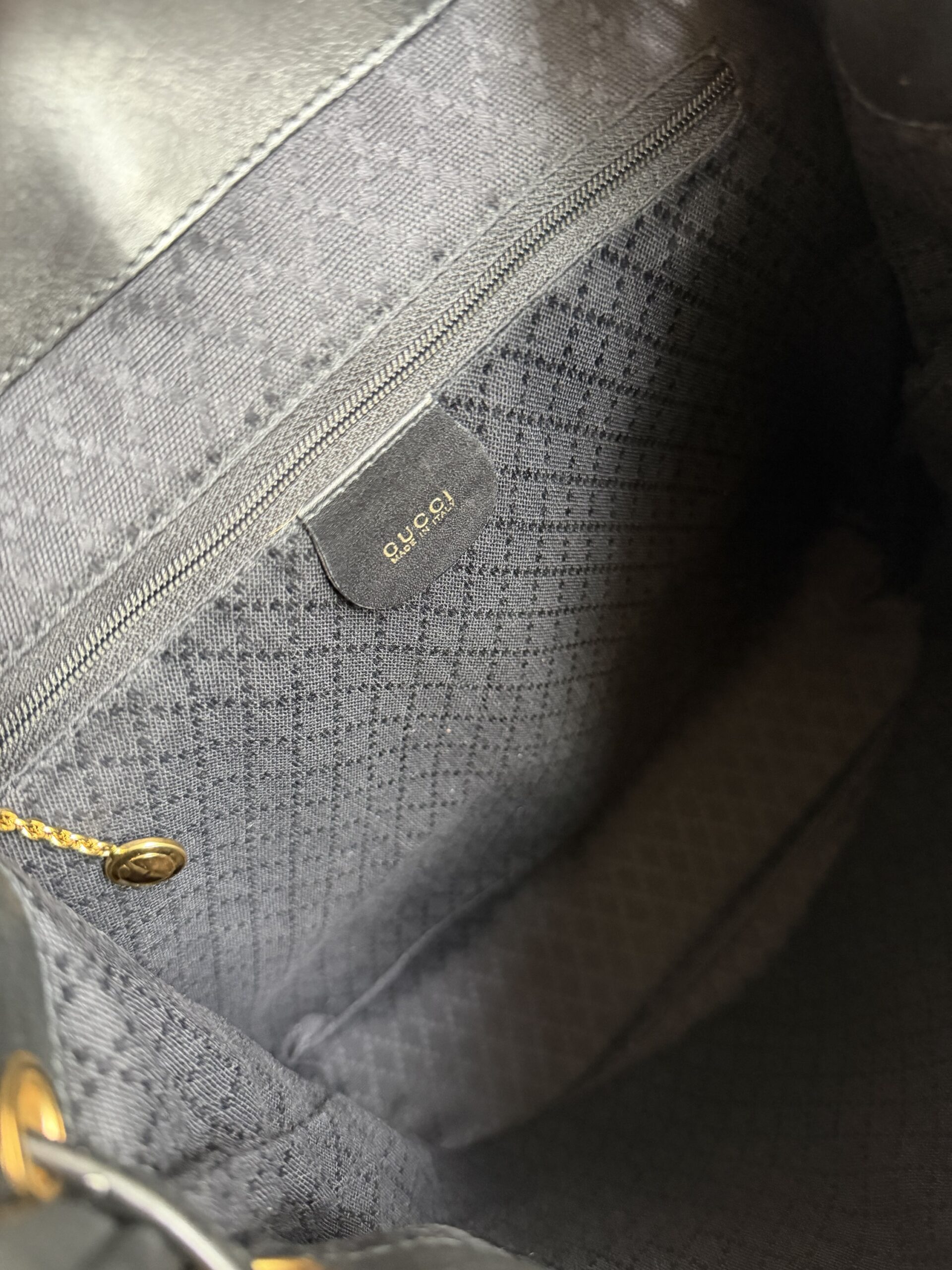 Skórzany plecak Gucci Bamboo - obrazek 28