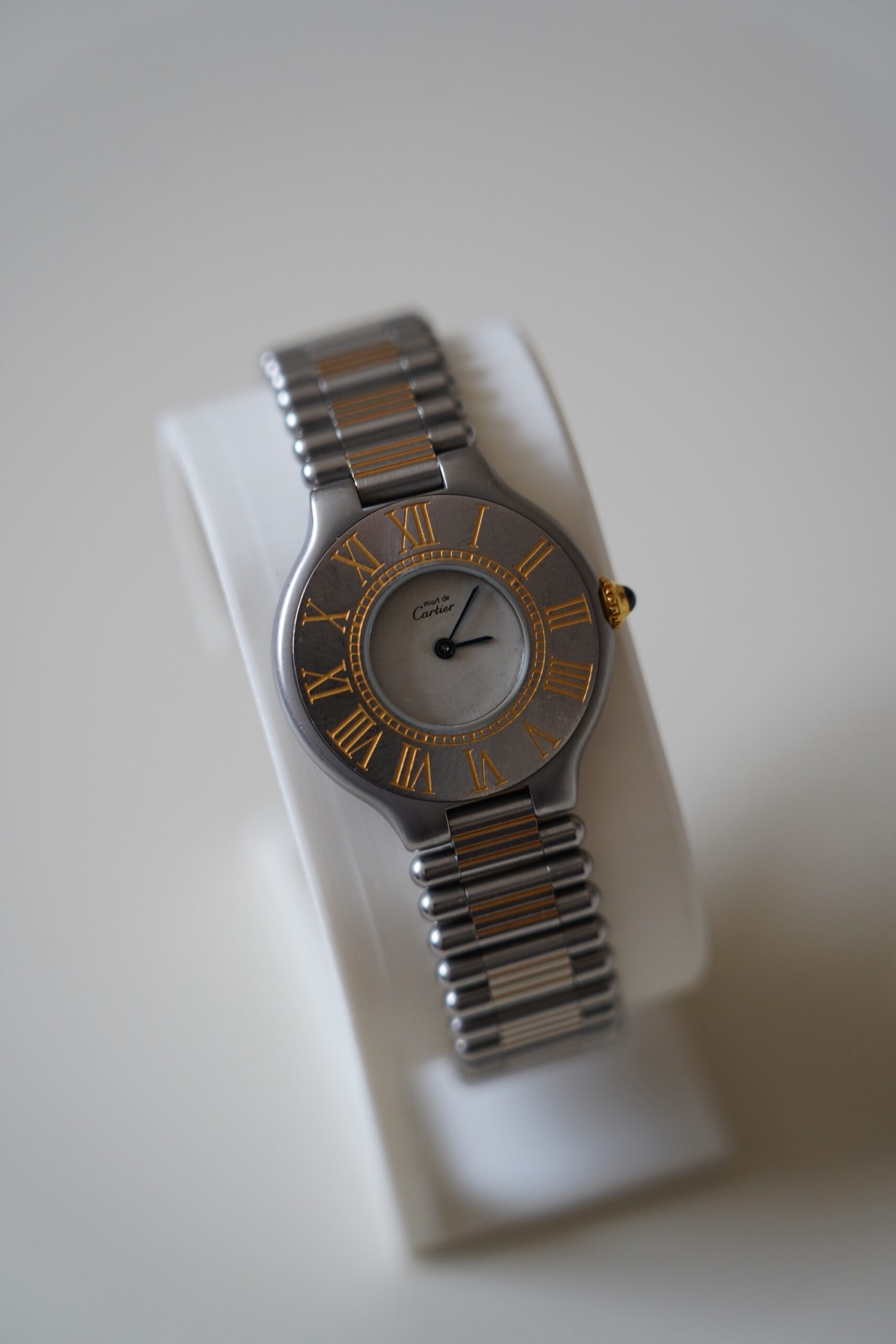 Zegarek Must de Cartier 21 - obrazek 3