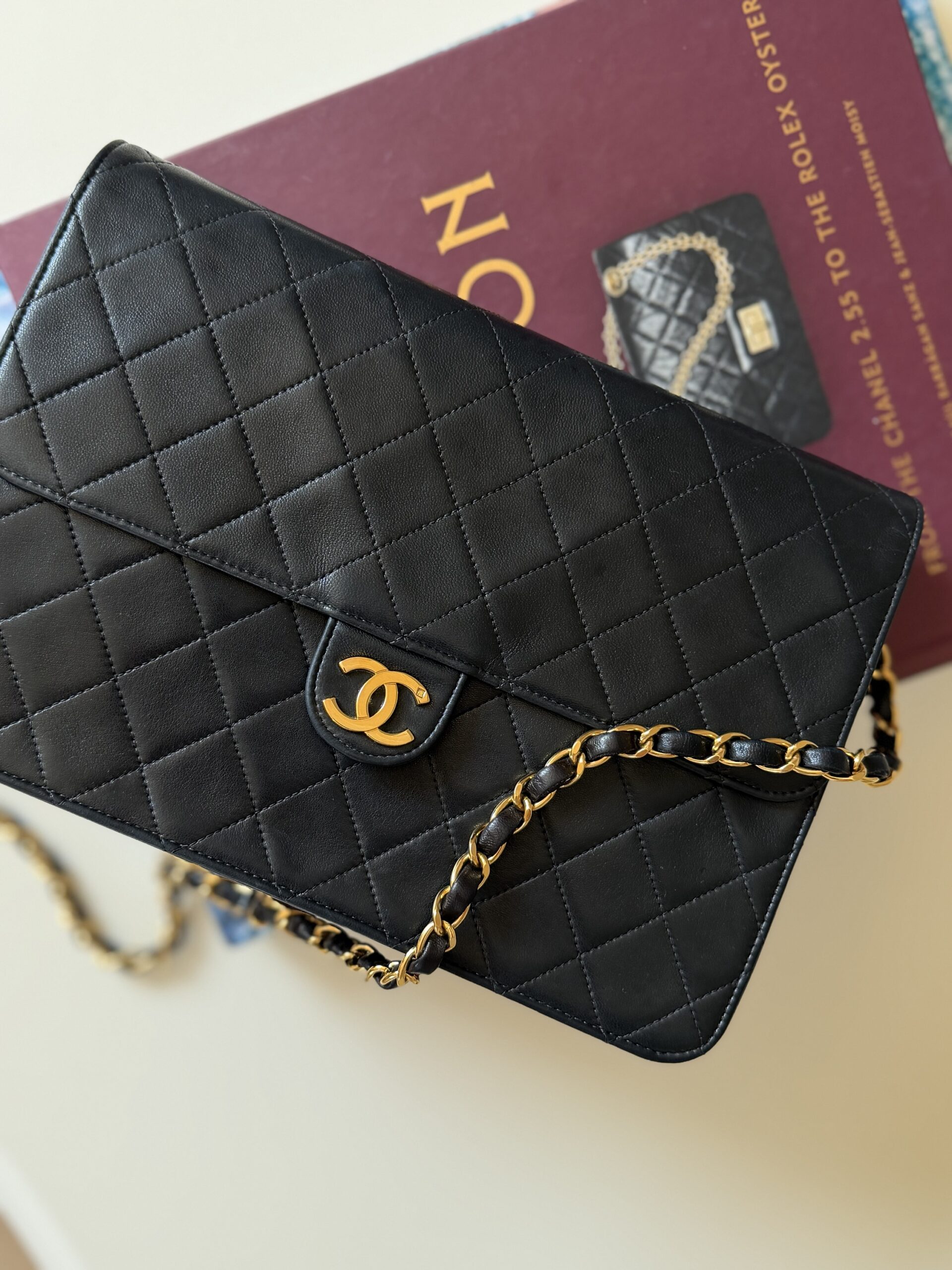 Chanel Single Flap Vintage 1997-1999 - obrazek 8