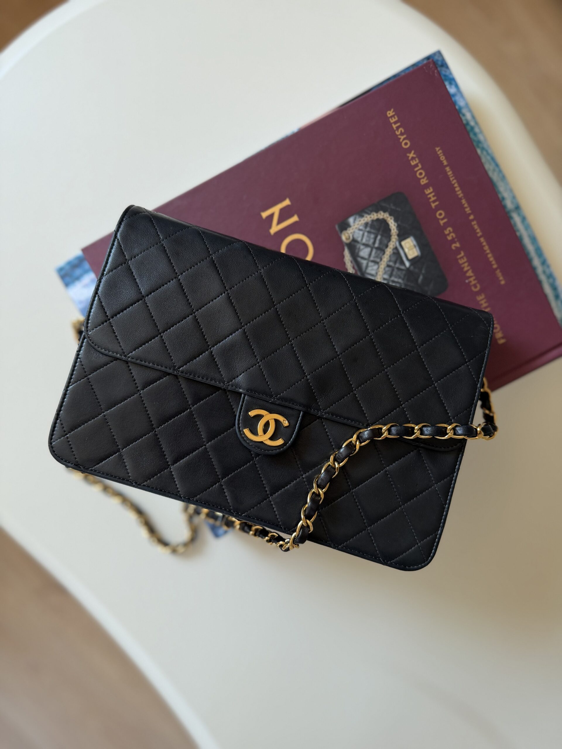 Chanel Single Flap Vintage 1997-1999 - obrazek 9