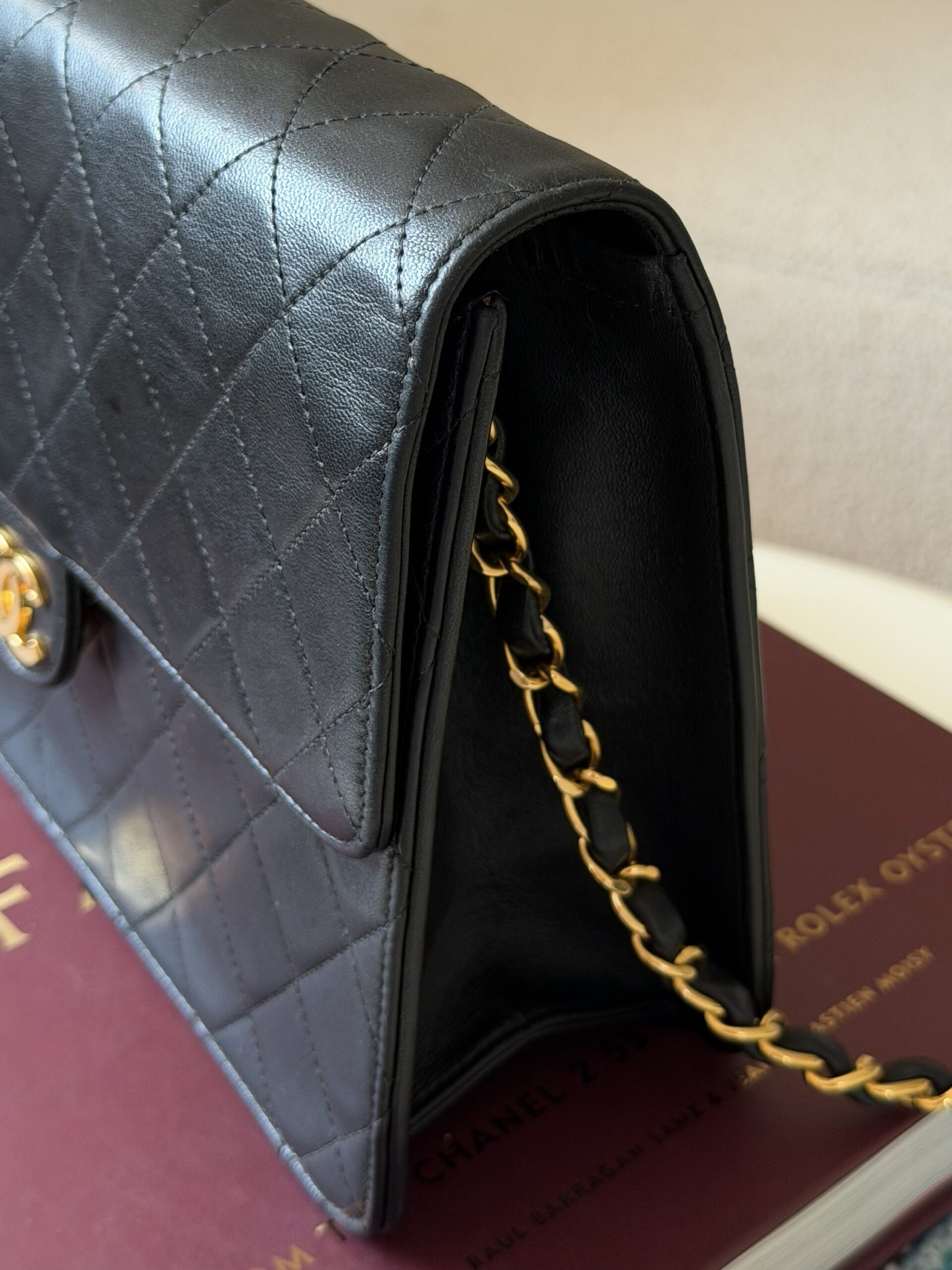 Chanel Single Flap Vintage 1997-1999 - obrazek 17