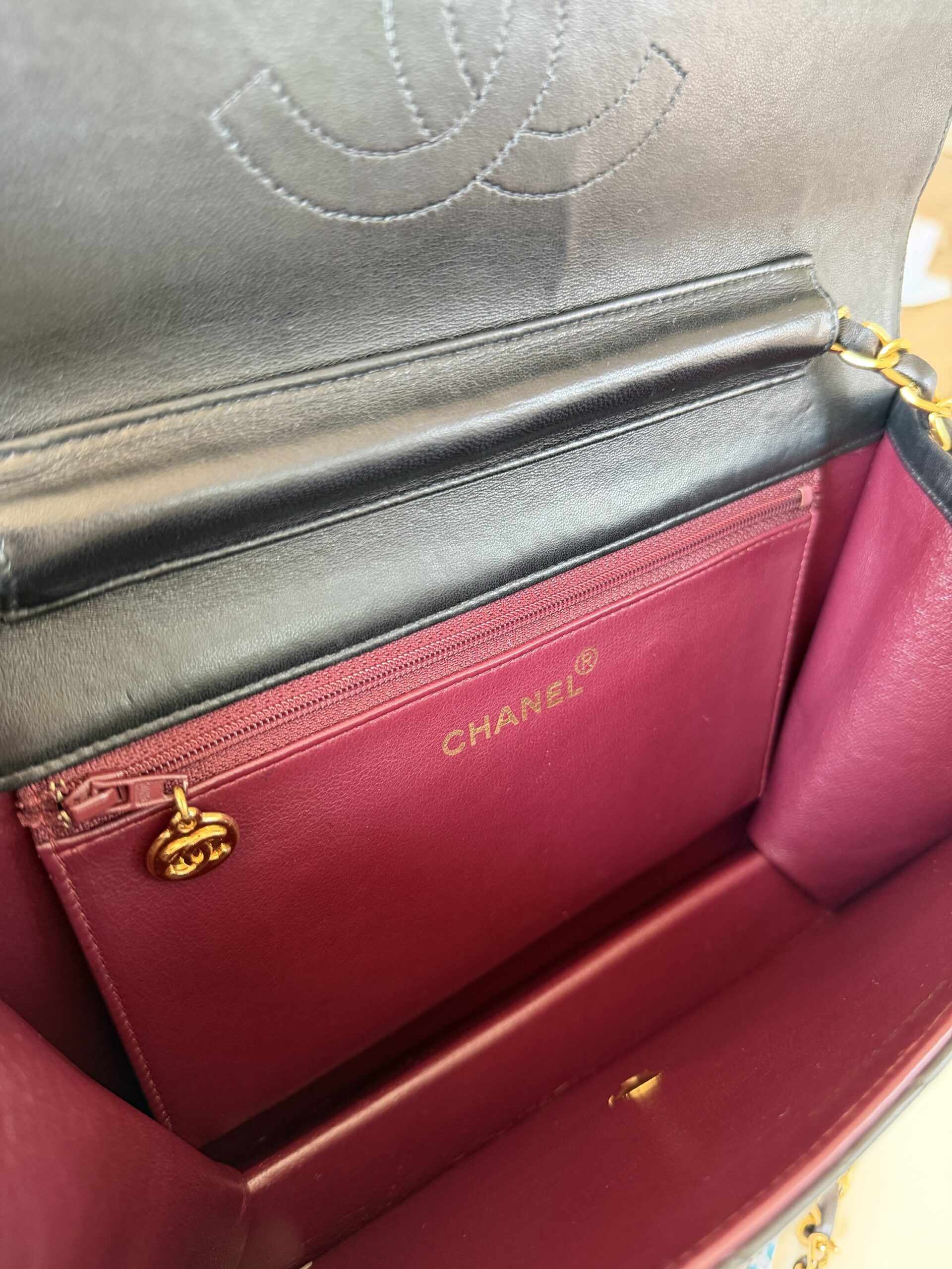 Chanel Single Flap Vintage 1997-1999 - obrazek 30