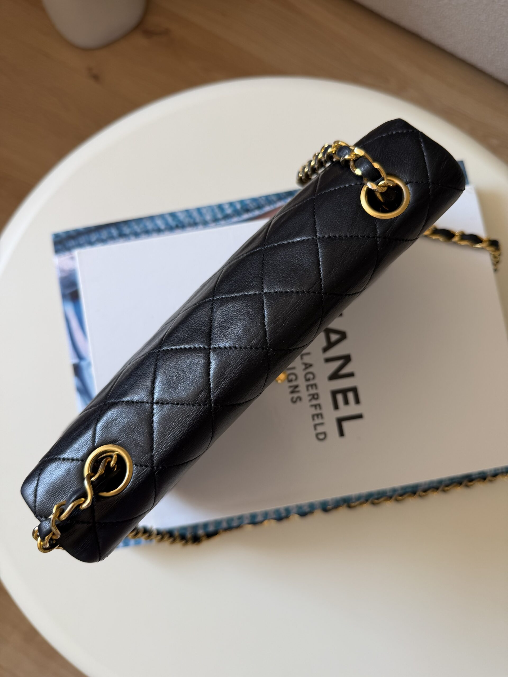 Chanel Full Flap Turnlock Bag 2011 - obrazek 12