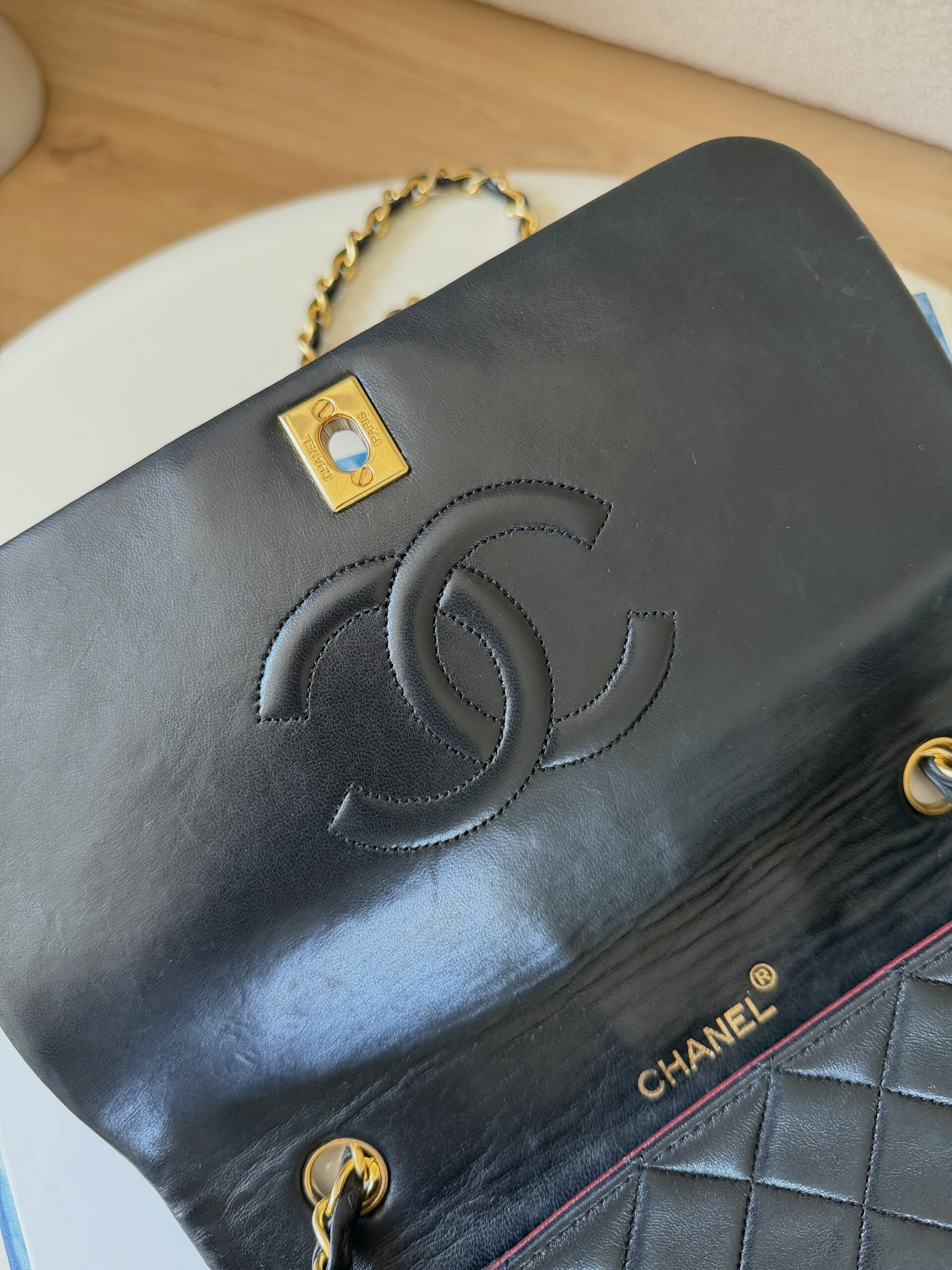 Chanel Full Flap Turnlock Bag 2011 - obrazek 30