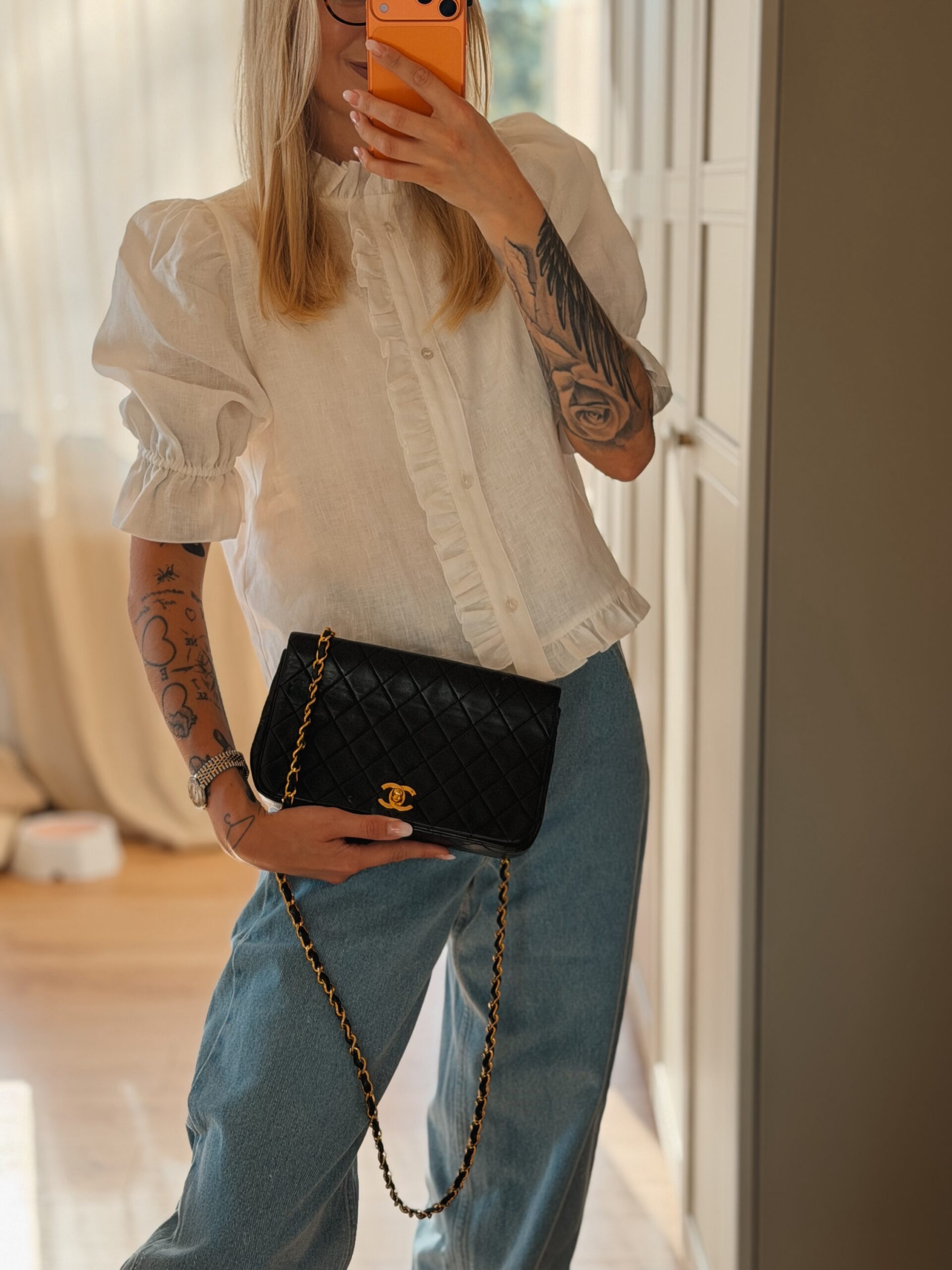 Chanel Full Flap Turnlock Bag 2011 - obrazek 7