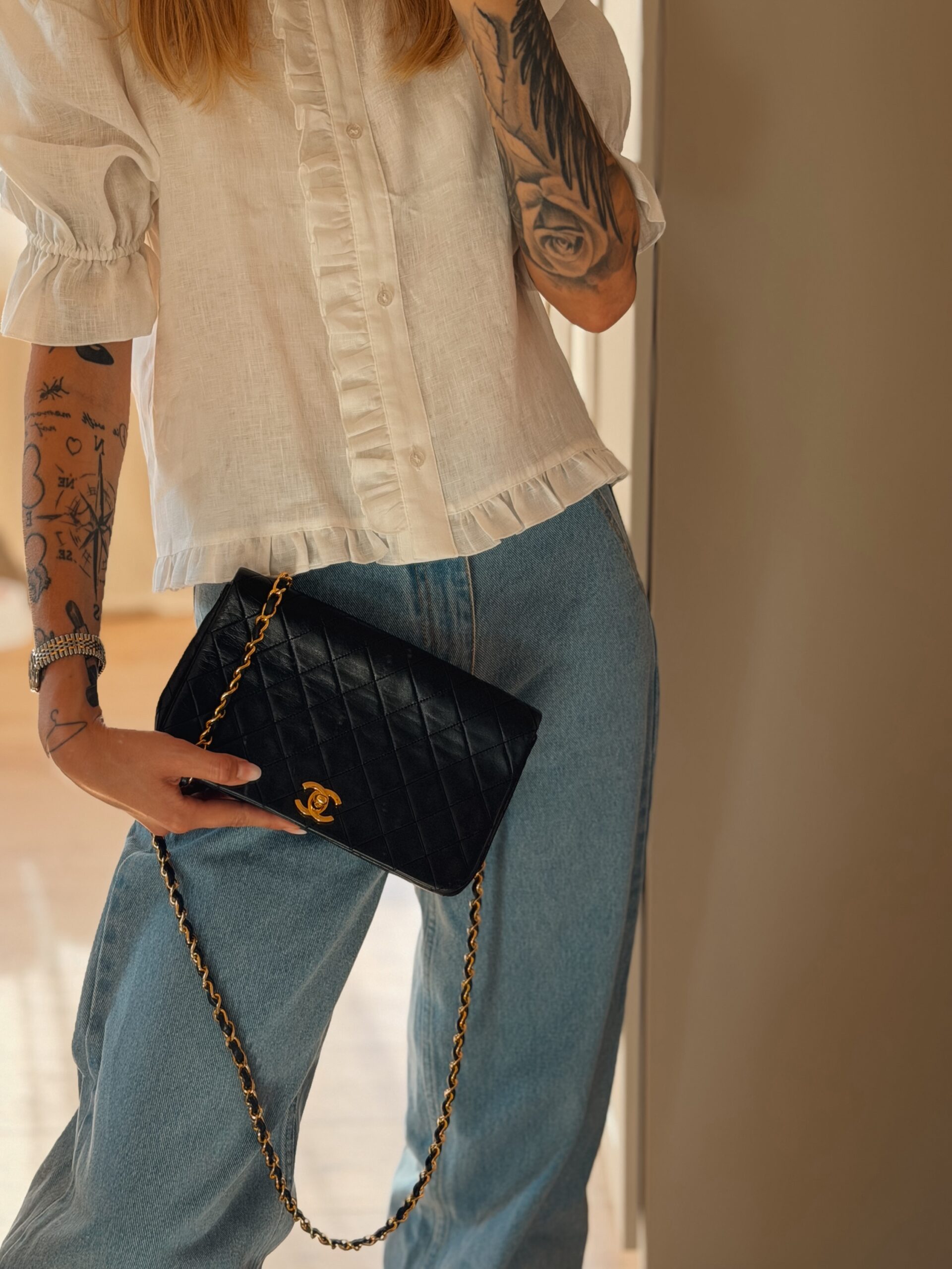 Chanel Full Flap Turnlock Bag 2011 - obrazek 5