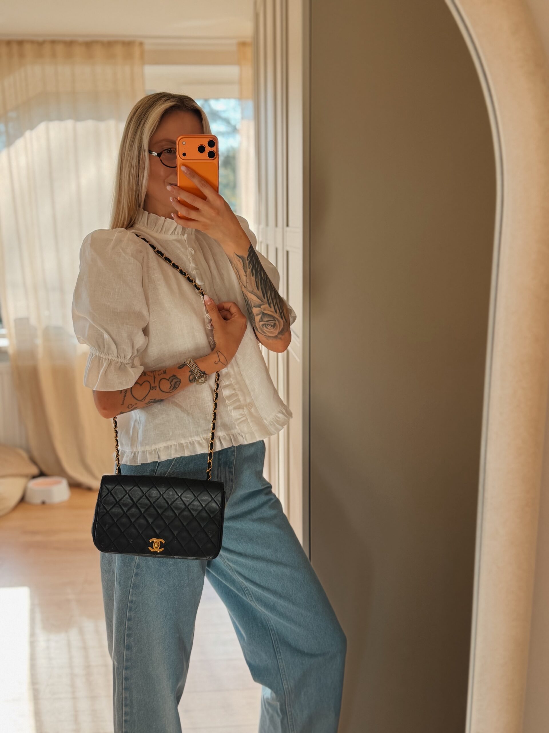 Chanel Full Flap Turnlock Bag 2011 - obrazek 4