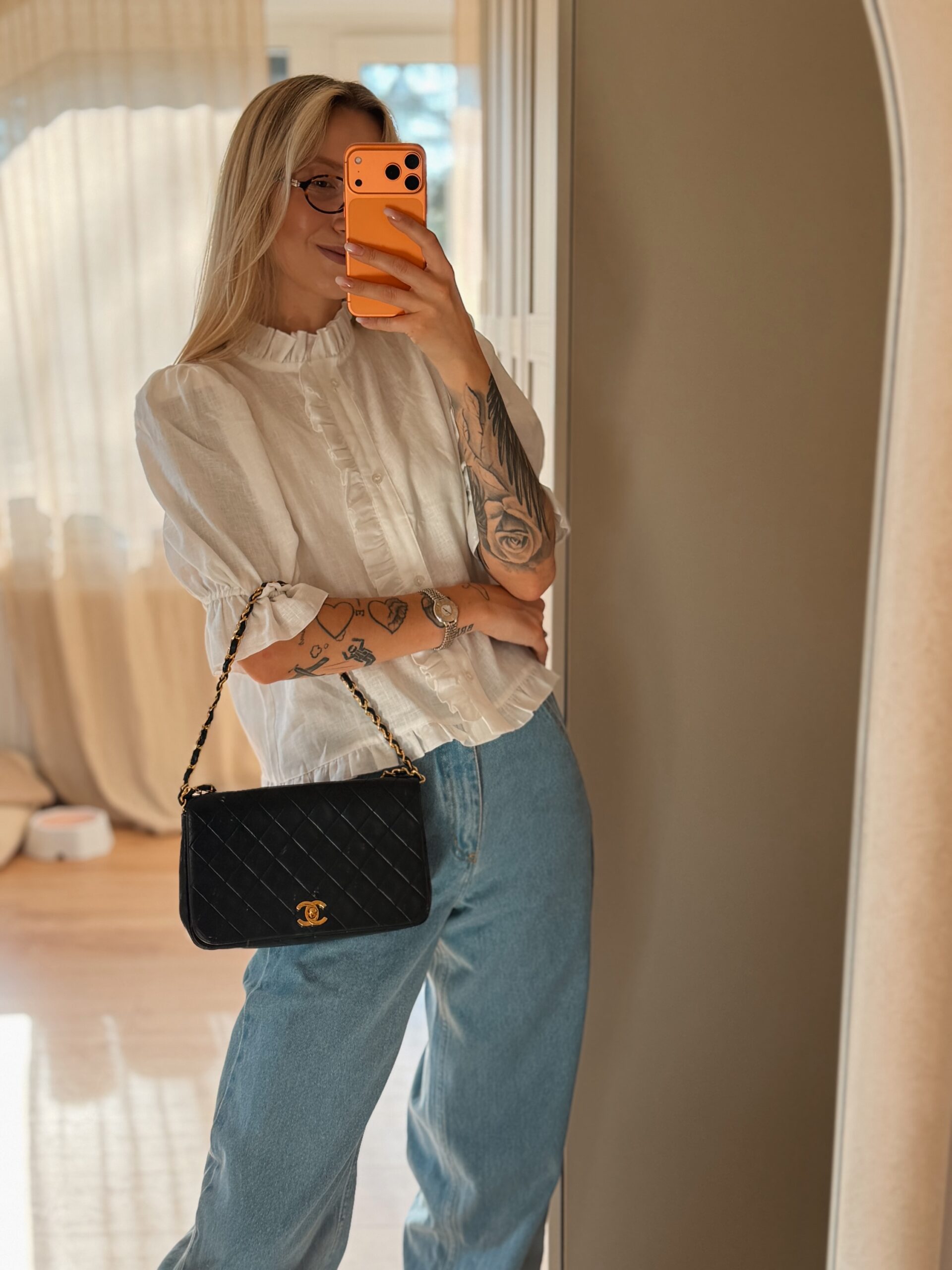 Chanel Full Flap Turnlock Bag 2011 - obrazek 2